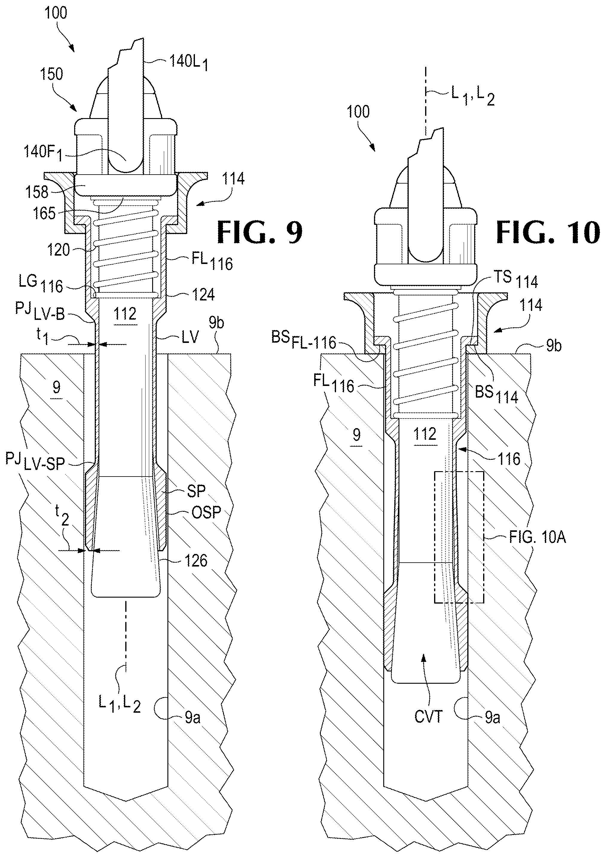 Patent US12129152 Figure 8 – Expansion bolt and pivot and swivel mechanism therefor