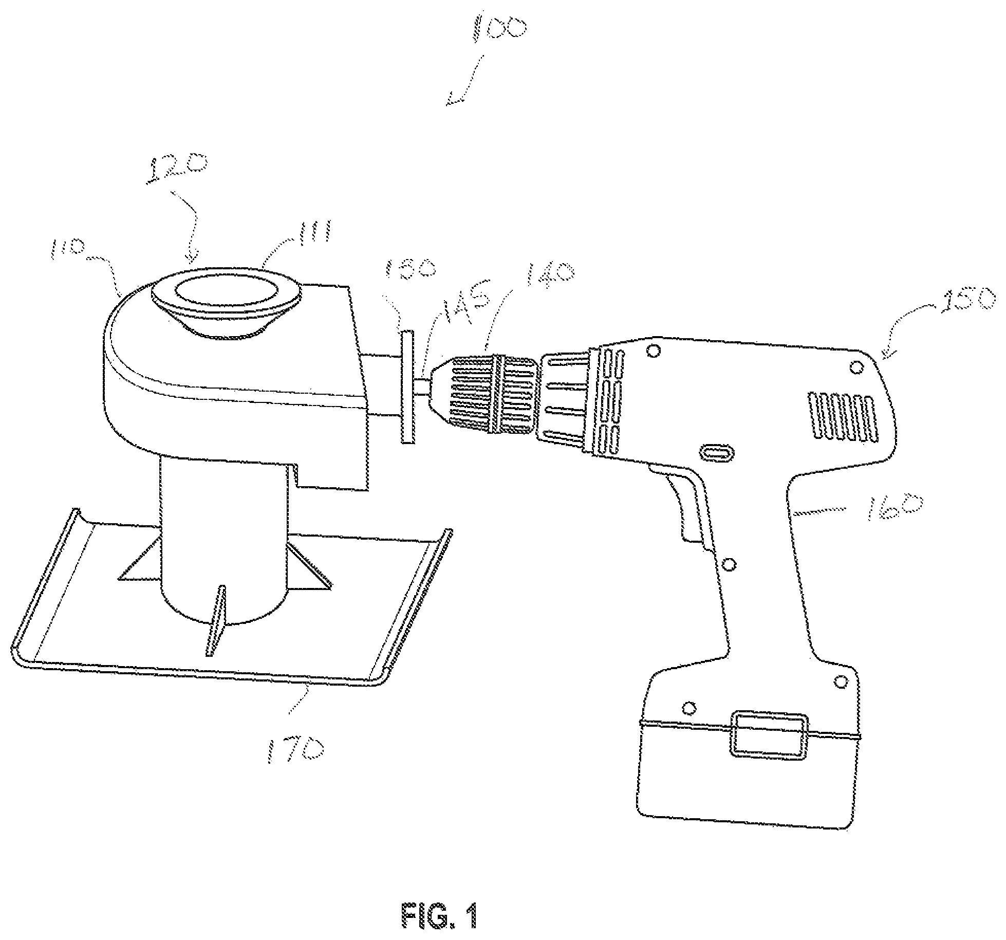 Patent US12129157 Figure 1 – Screw jack