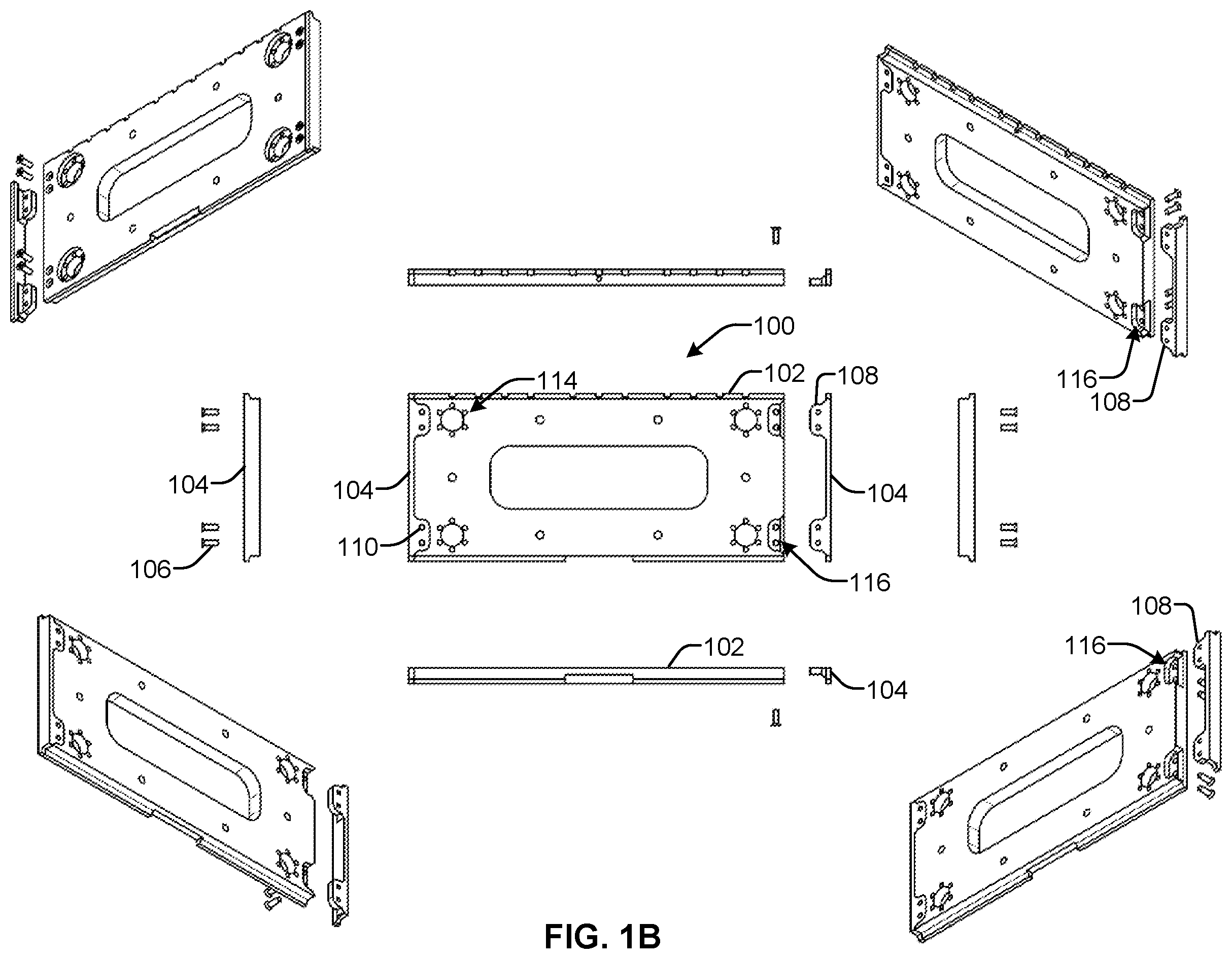 Patent US12129159 Figure 2 – Systems and methods for modular carriage width adjustment