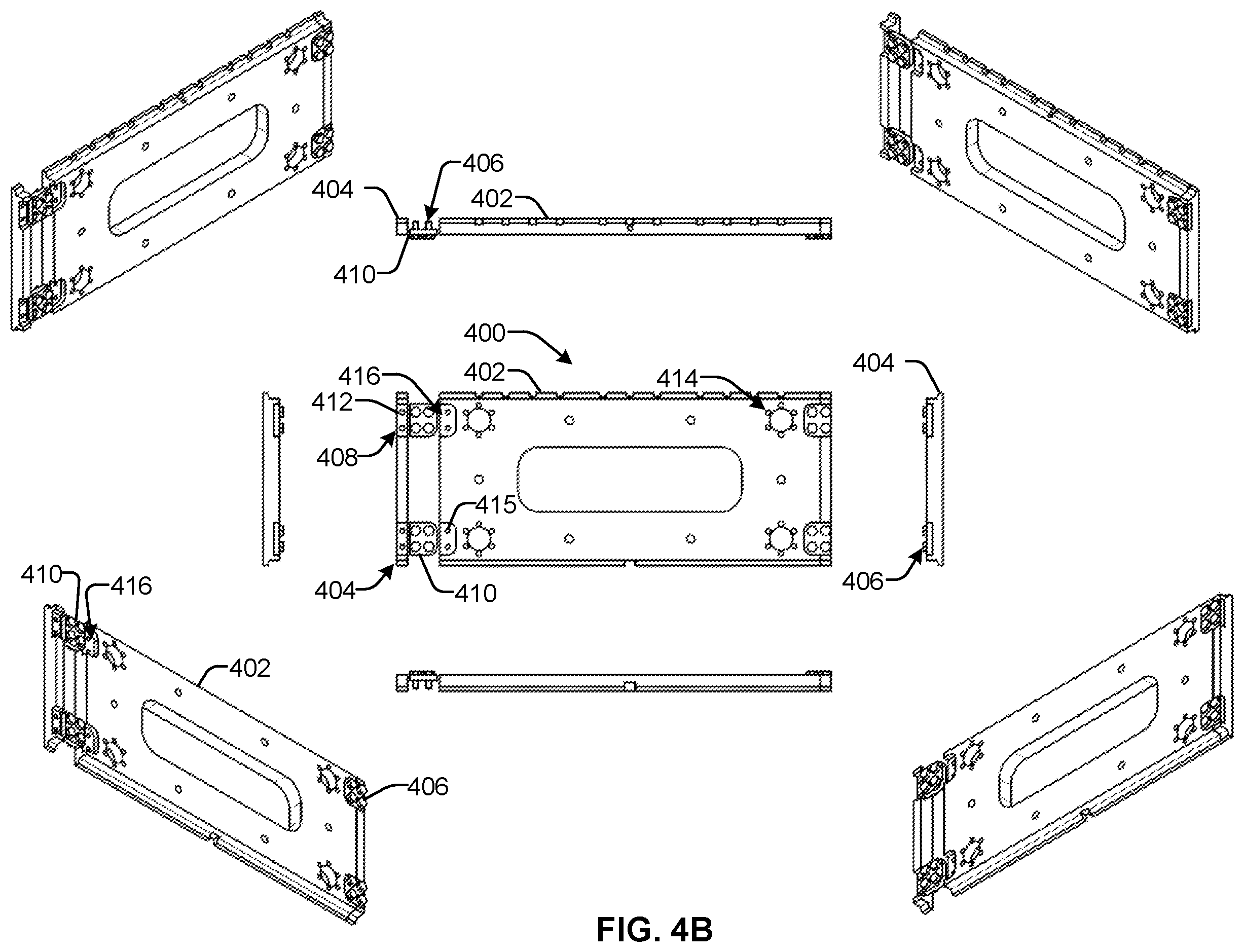 Patent US12129159 Figure 8 – Systems and methods for modular carriage width adjustment