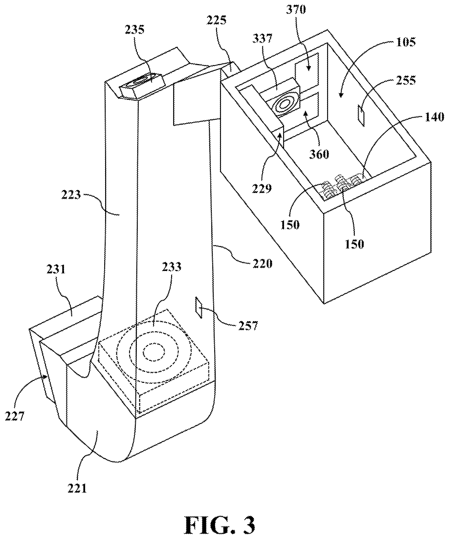Patent US12129161 Figure 3 – Fluid material dispensing apparatus capable of maintaining fluid material within material transmission path at low temperature