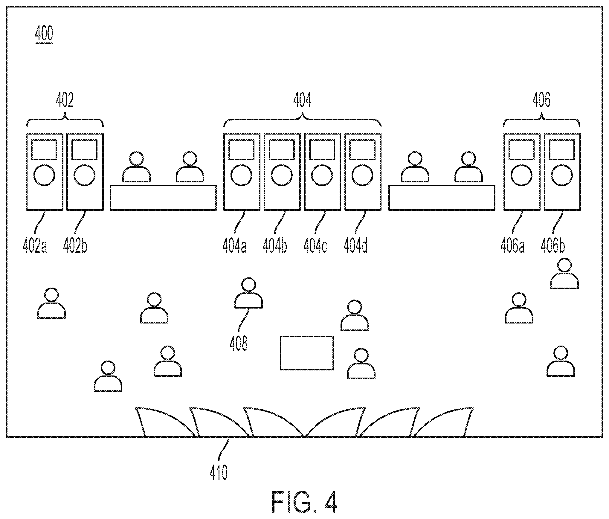 Patent US12129163 Figure 4 – Remote beverage selection with a beverage dispenser