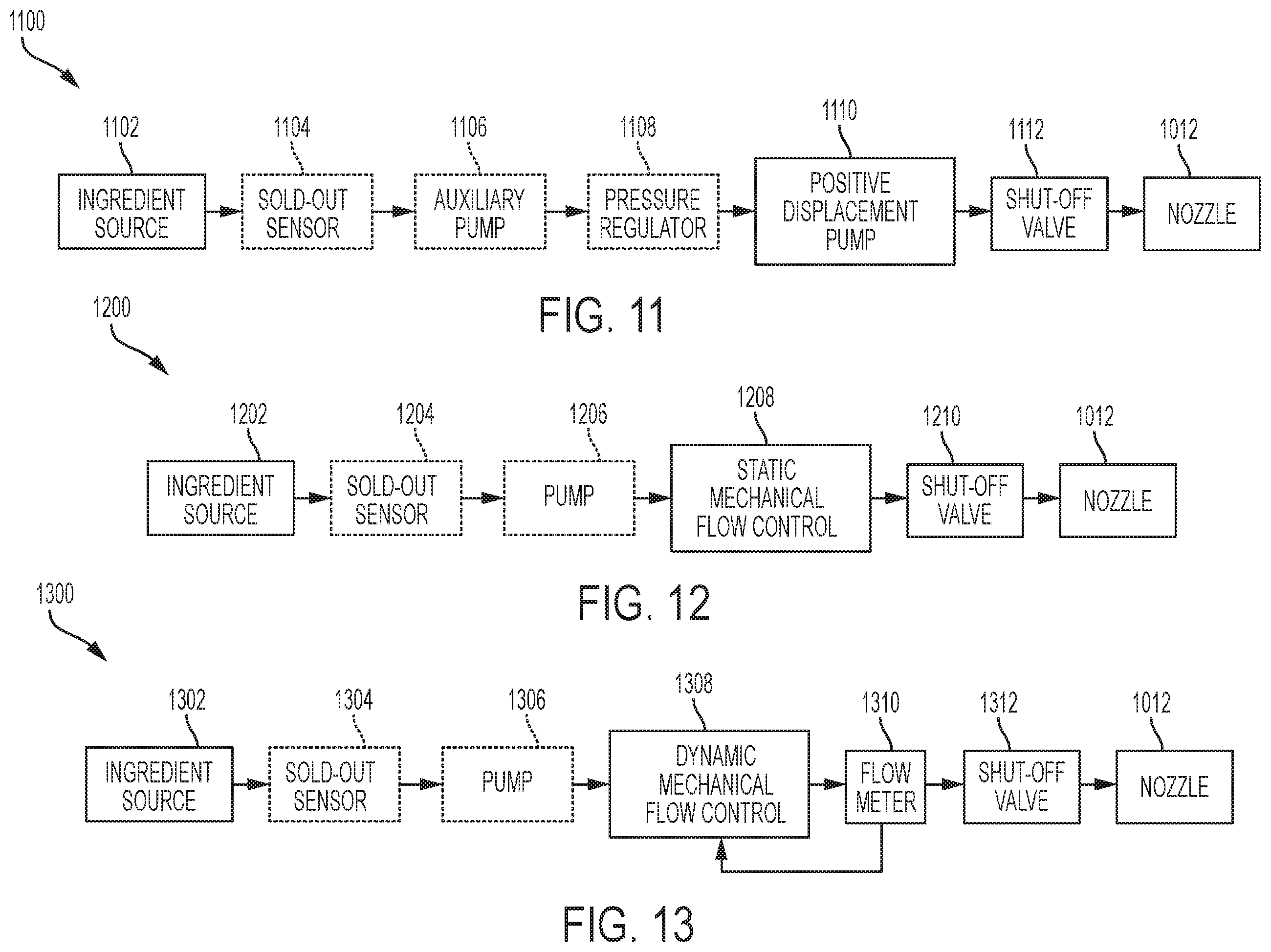 Patent US12129163 Figure 11 – Remote beverage selection with a beverage dispenser