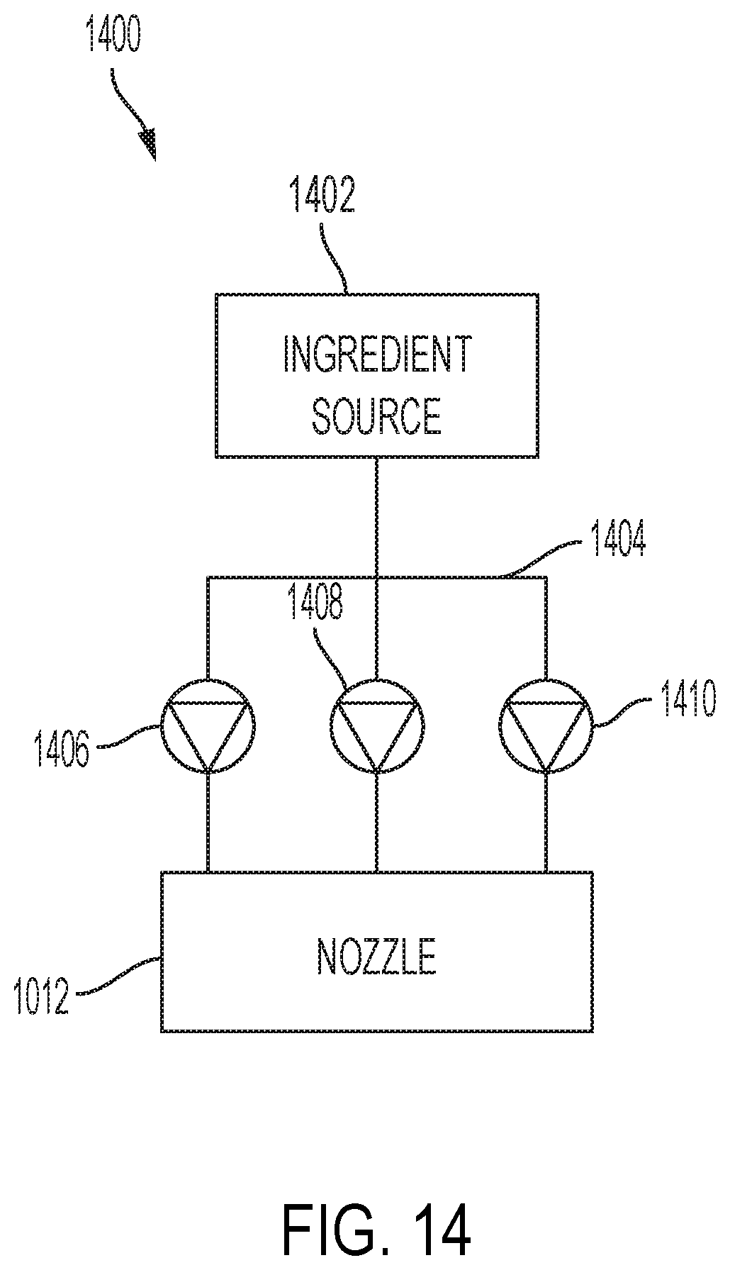 Patent US12129163 Figure 12 – Remote beverage selection with a beverage dispenser