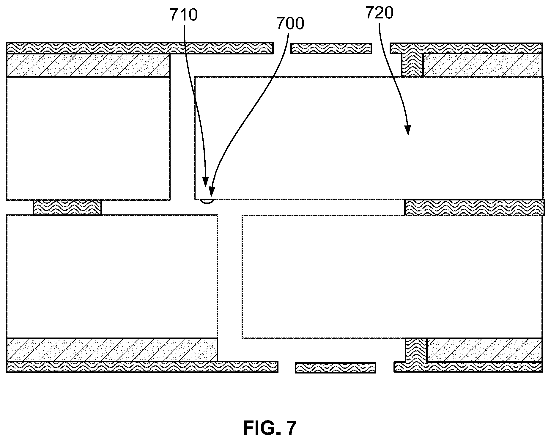 Patent US12129167 Figure 8 – Interlocking proof mass for mems inertial sensing device