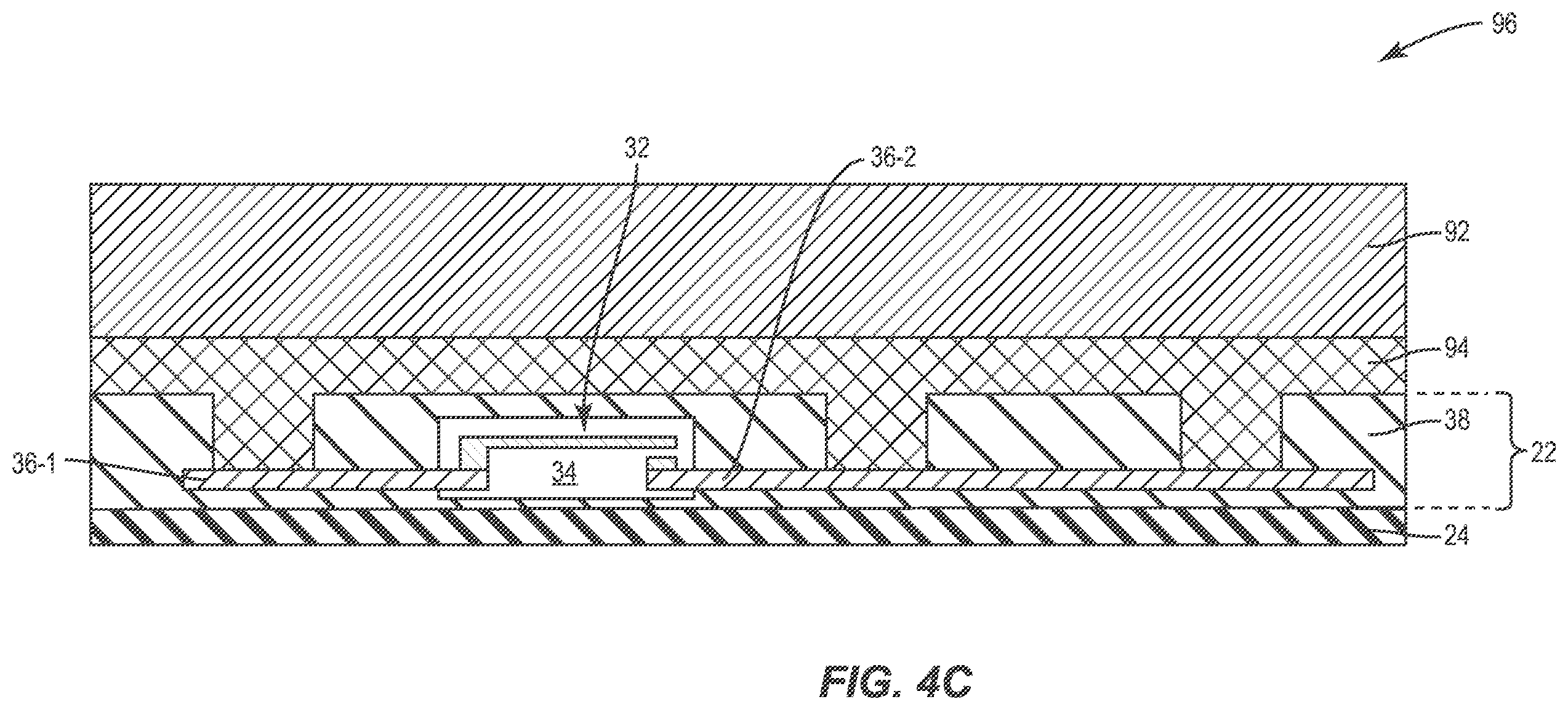 Patent US12129168 Figure 6 – Microelectronics package with vertically stacked MEMS device and controller device