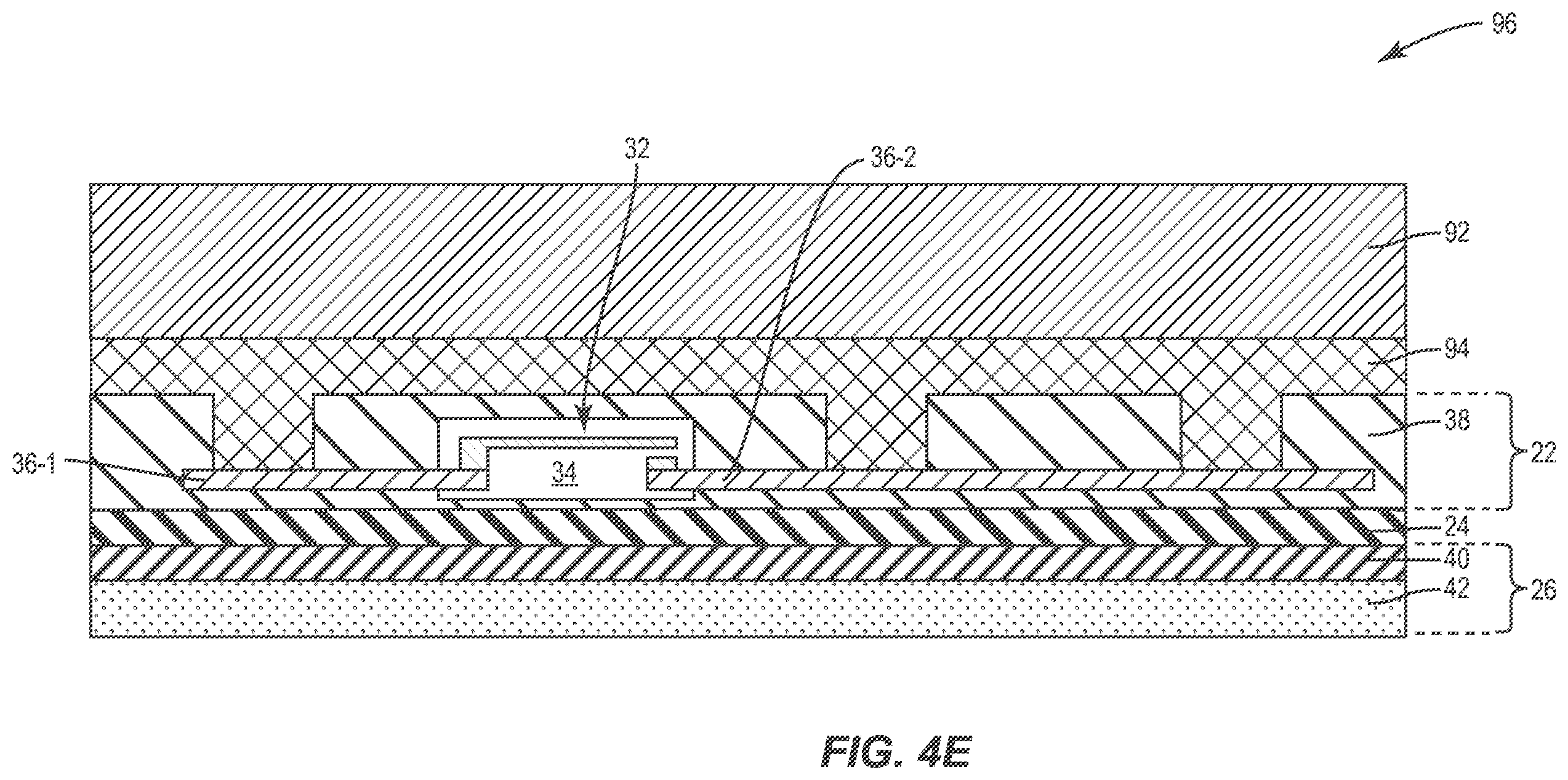 Patent US12129168 Figure 8 – Microelectronics package with vertically stacked MEMS device and controller device