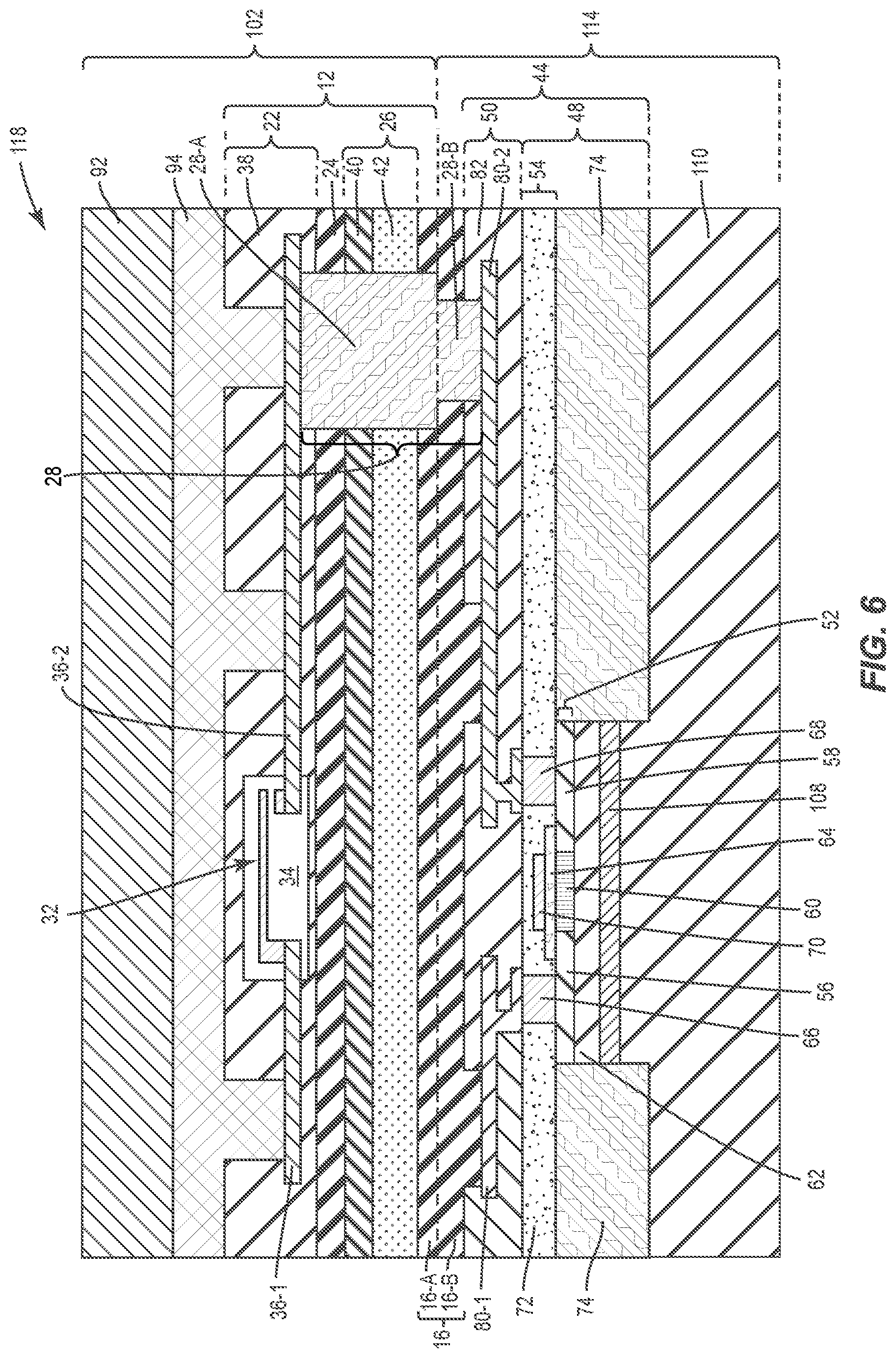 Patent US12129168 Figure 18 – Microelectronics package with vertically stacked MEMS device and controller device