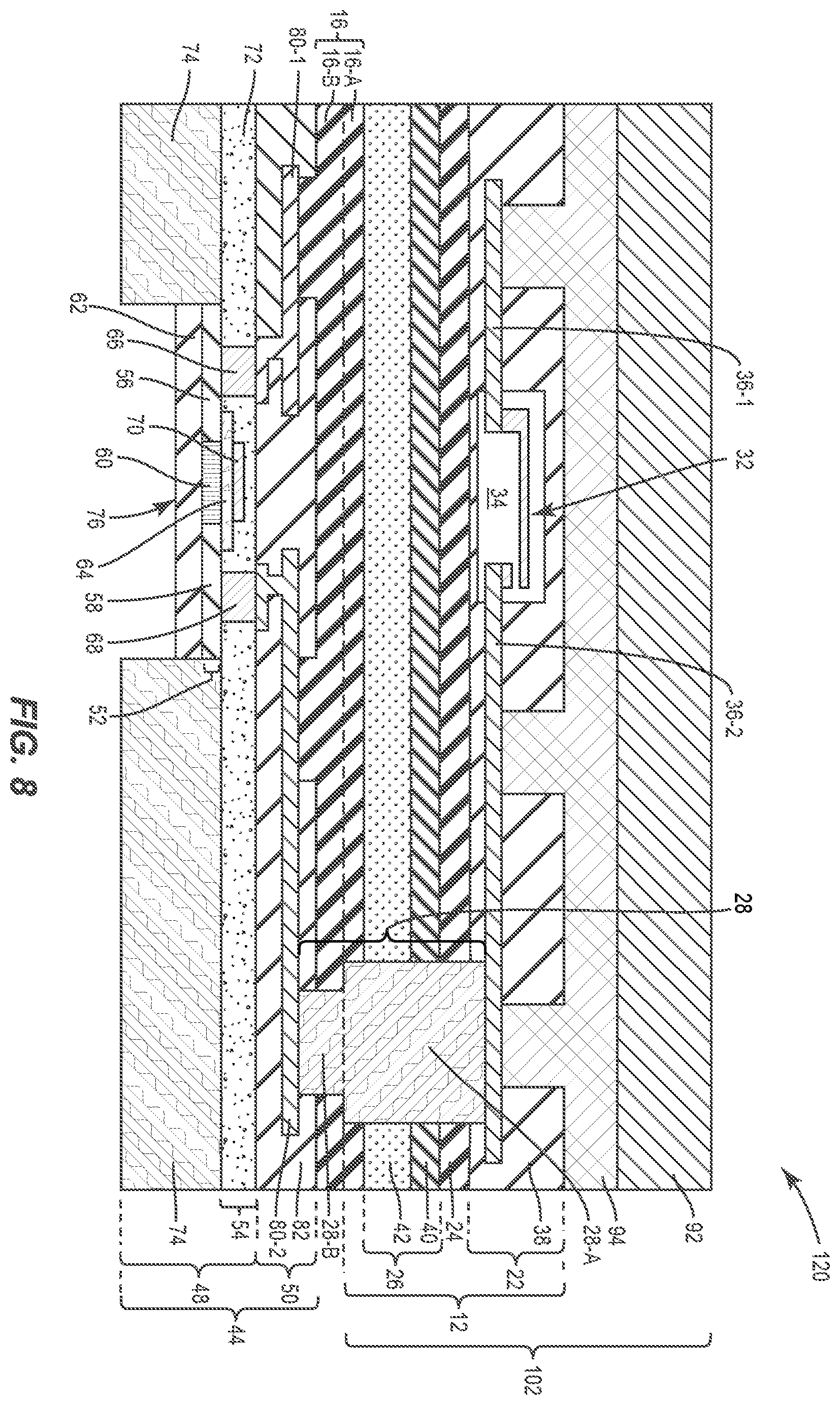 Patent US12129168 Figure 20 – Microelectronics package with vertically stacked MEMS device and controller device