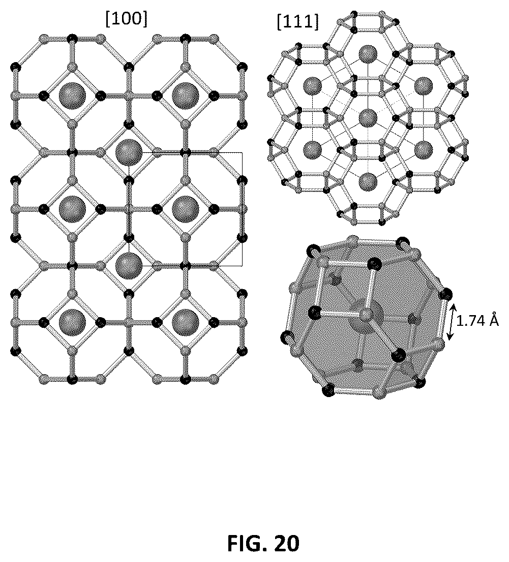 Patent US12129181 Figure 20 – Carbon-based clathrate compounds