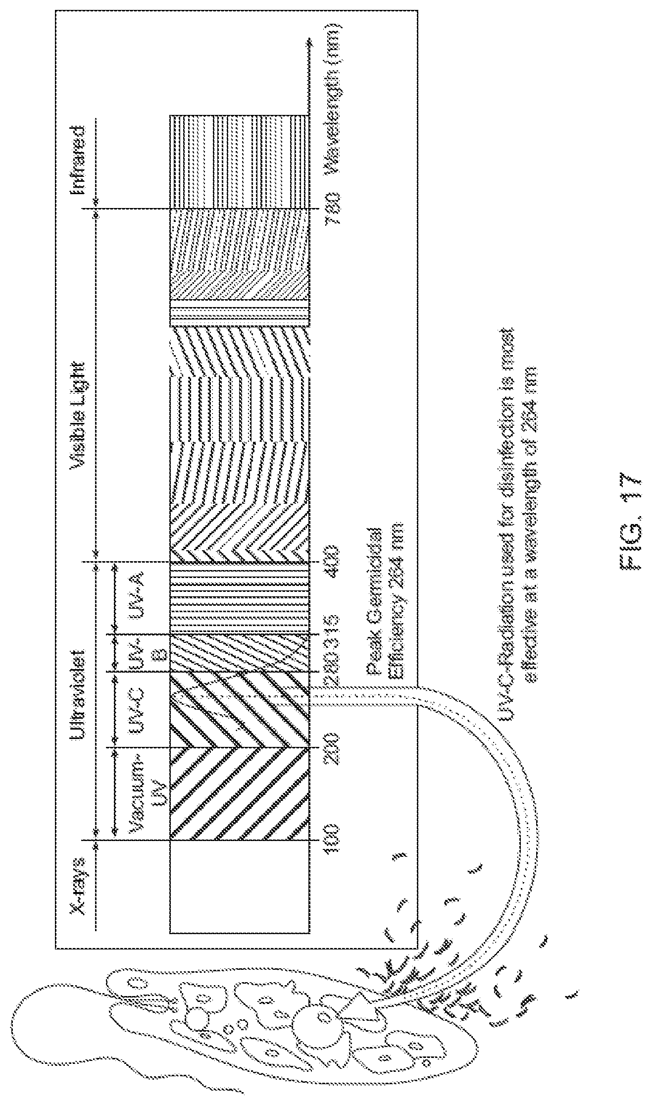 Patent US12129186 Figure 8 – Fluid decontamination apparatus