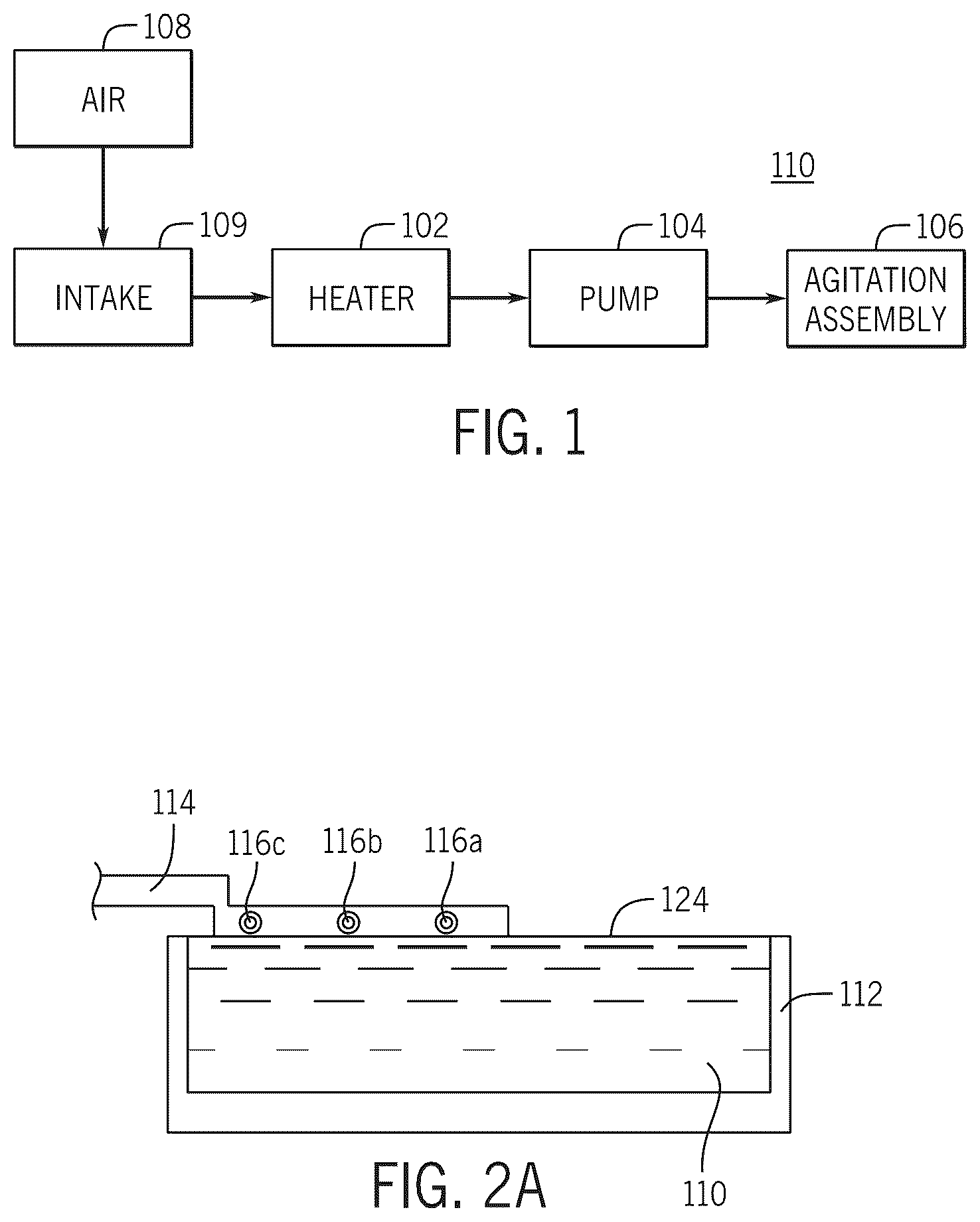 Patent US12129189 Figure 1 – System and method for increasing evaporation for fluid bodies