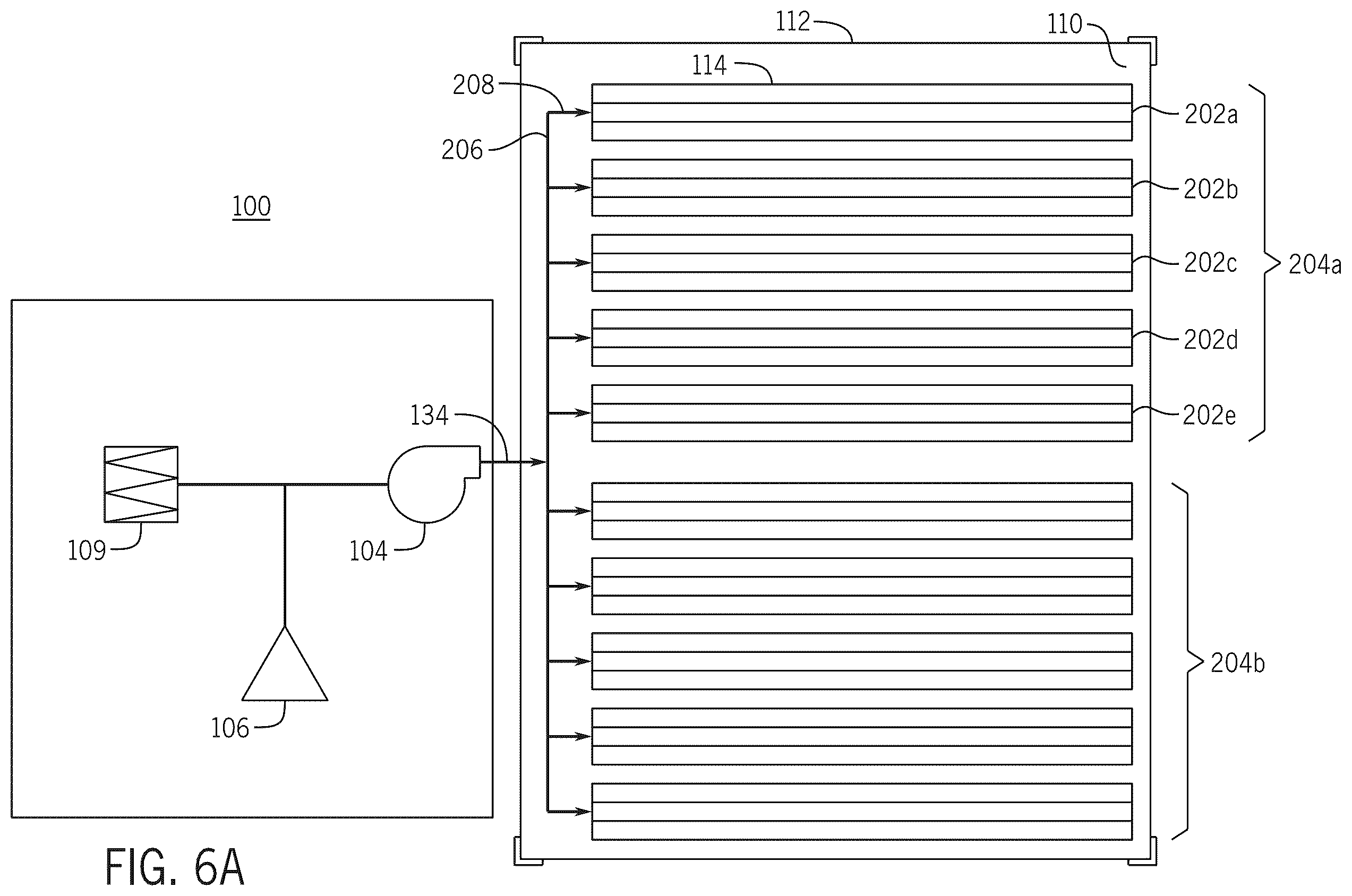 Patent US12129189 Figure 5 – System and method for increasing evaporation for fluid bodies