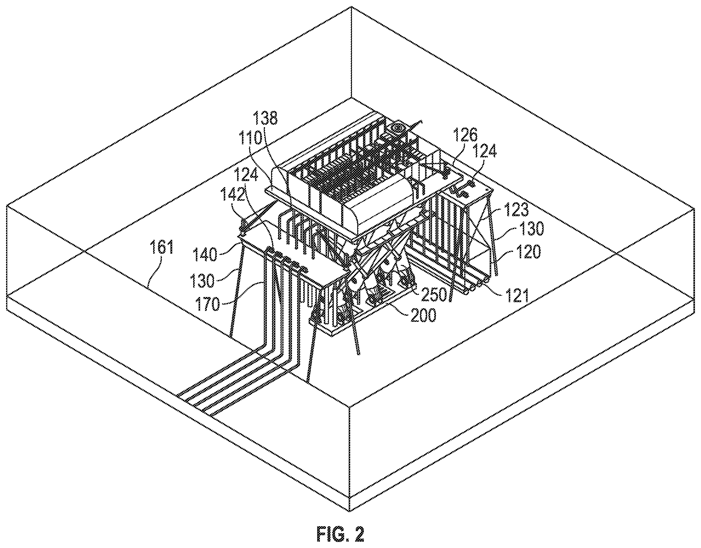 Patent US12129190 Figure 2 – Desalination plant