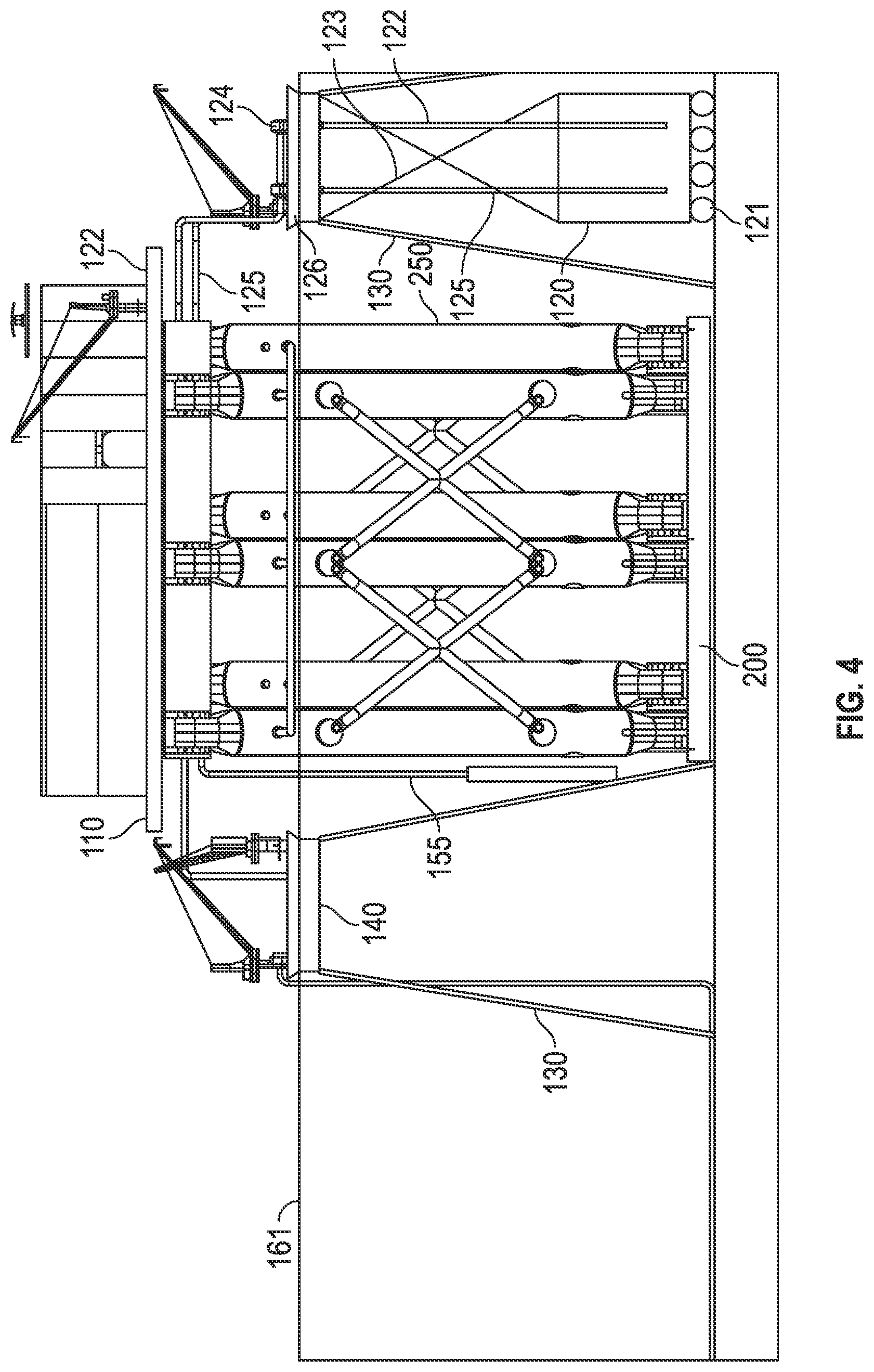 Patent US12129190 Figure 4 – Desalination plant