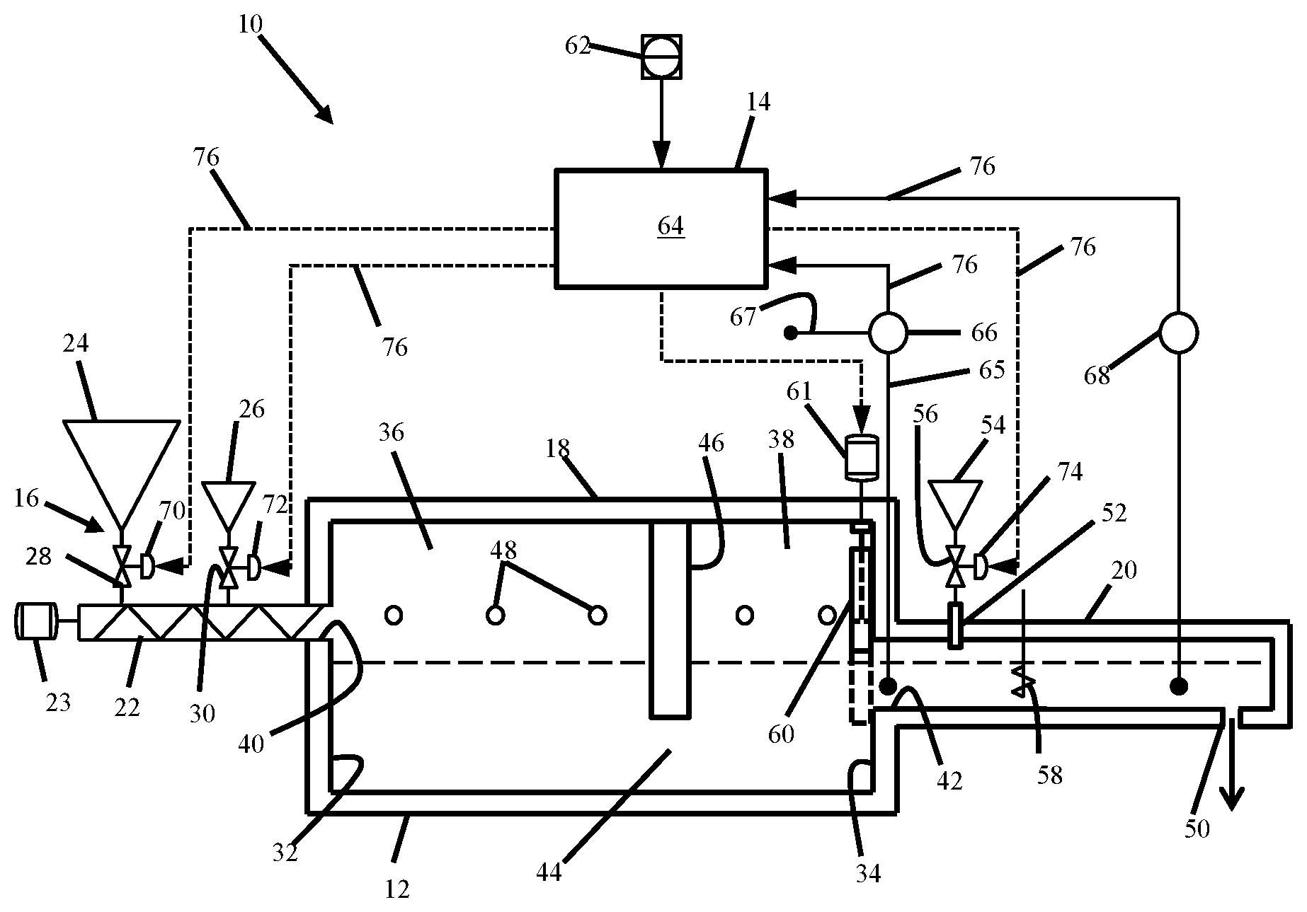Patent US12129199 Figure 1 – Method and system for manufacturing glass