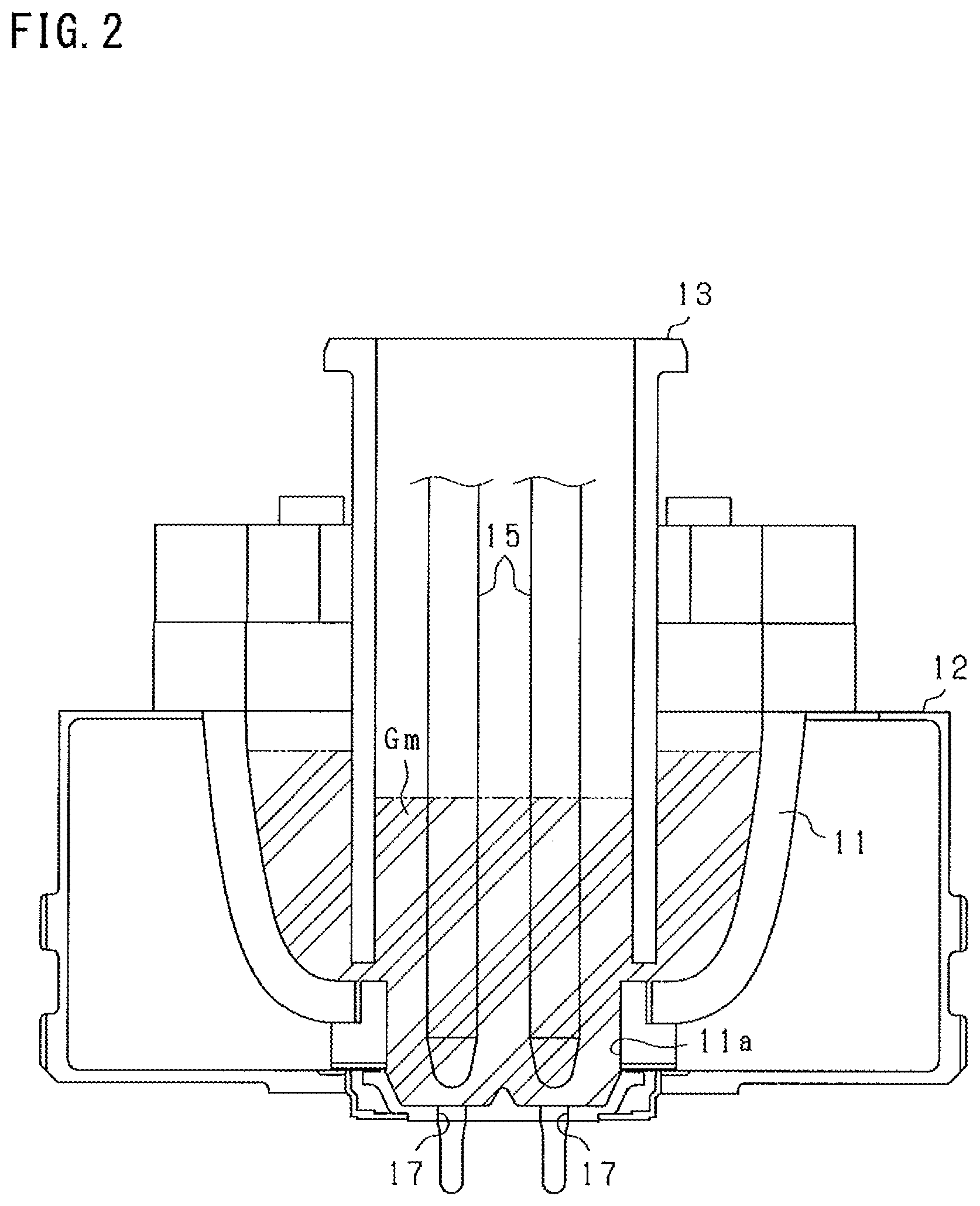 Patent US12129200 Figure 2 – Molten glass cutting apparatus and glass product manufacturing apparatus
