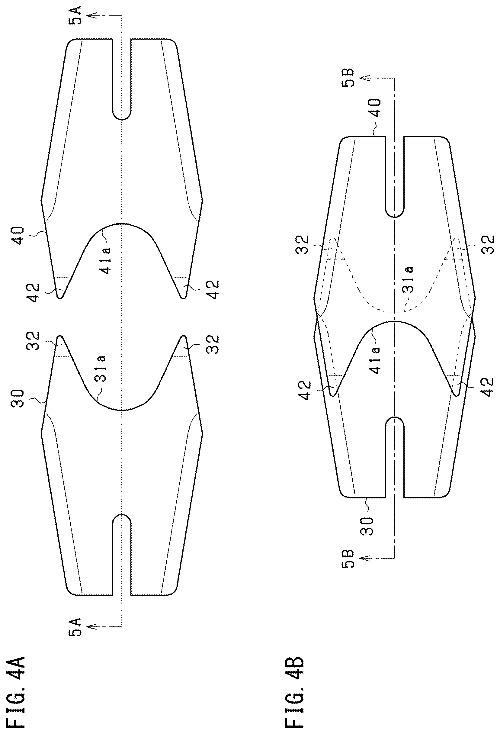 Patent US12129200 Figure 4 – Molten glass cutting apparatus and glass product manufacturing apparatus