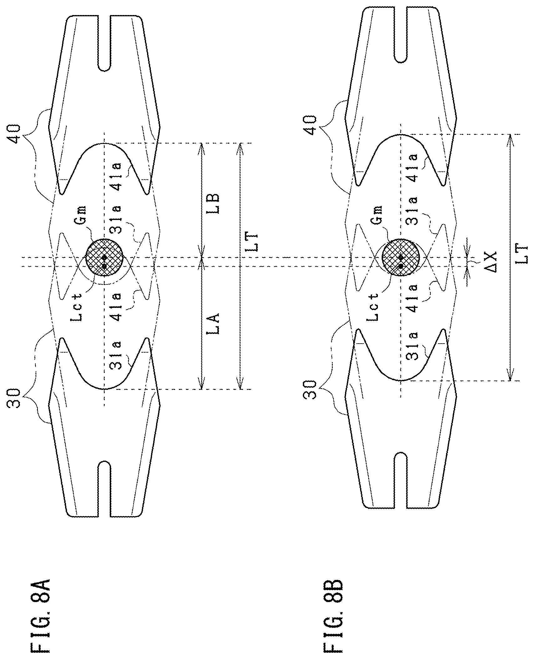 Patent US12129200 Figure 8 – Molten glass cutting apparatus and glass product manufacturing apparatus