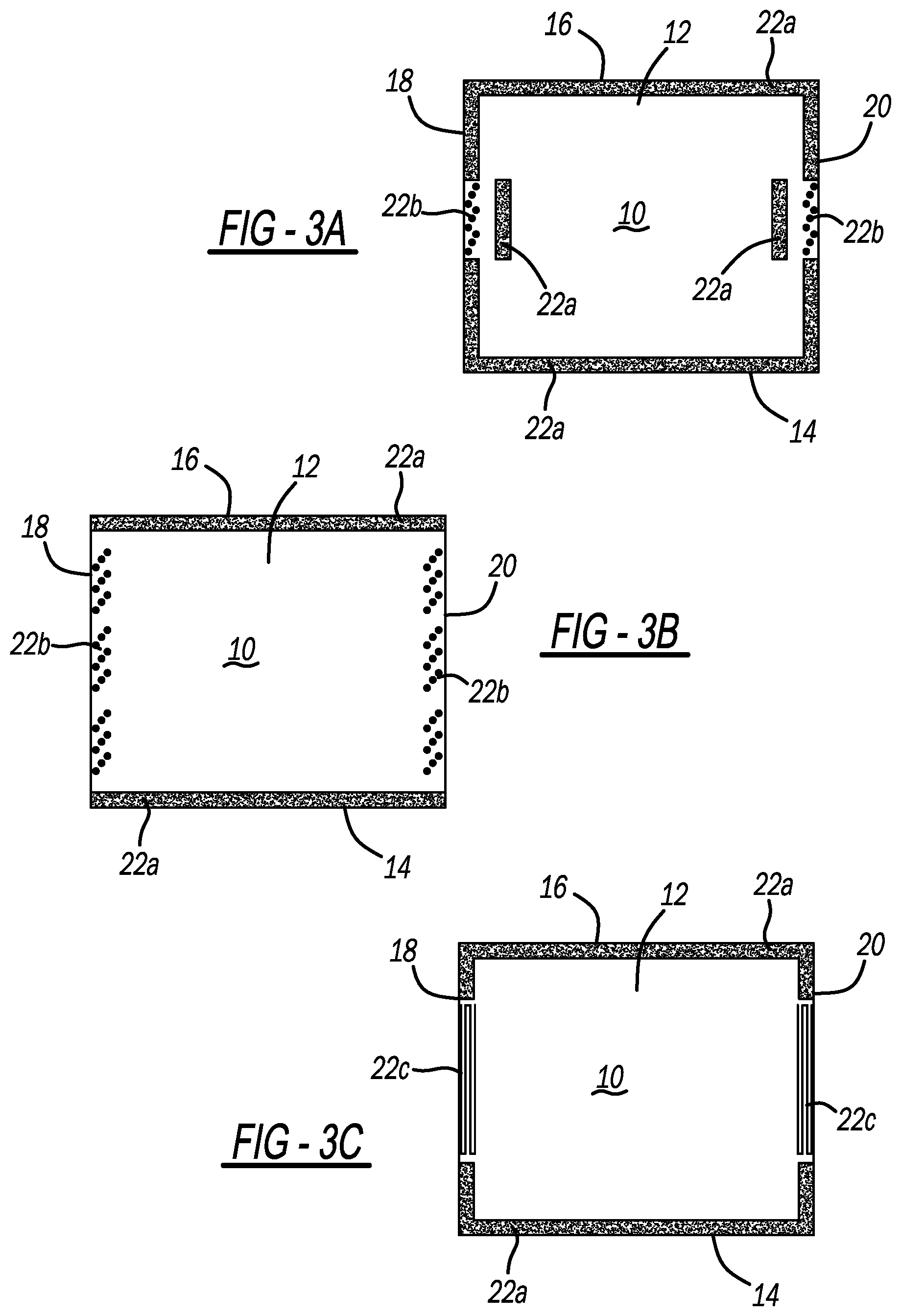 Patent US12129202 Figure 3 – Spill containment and management system for glass ceramic cooktop