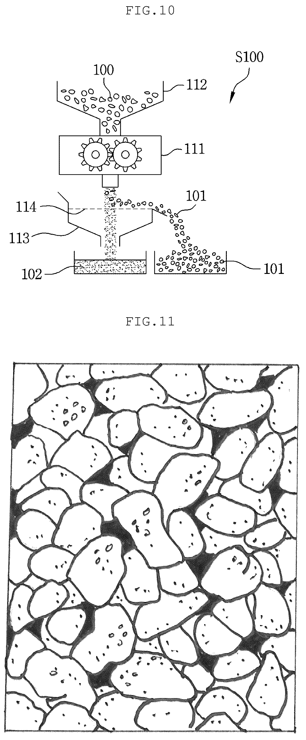 Patent US12129204 Figure 7 – Manufacturing method of construction aggregates using incineration ash