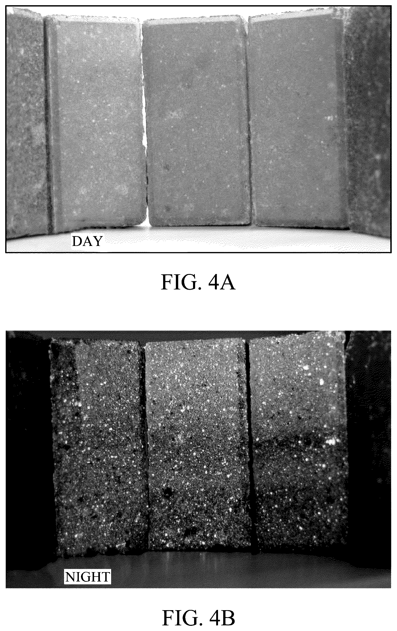 Patent US12129213 Figure 3 – Decorative glow-in-the-dark concrete block