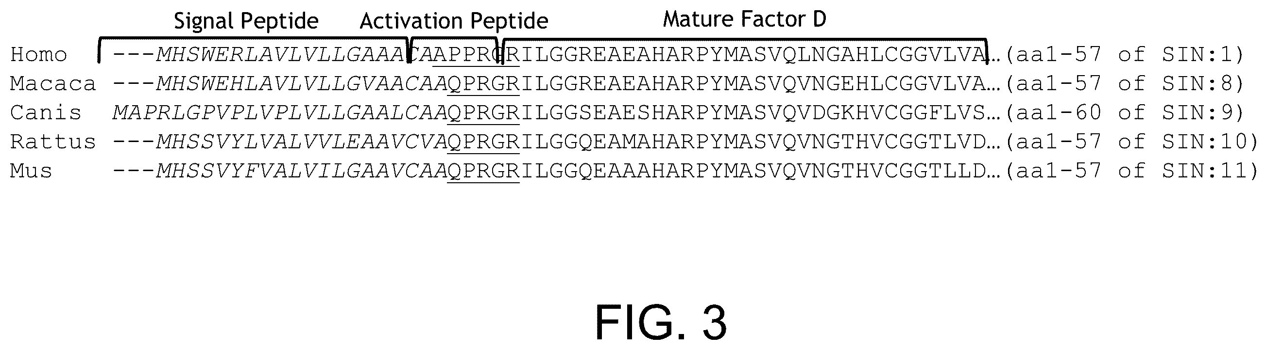 Patent US12129290 Figure 3 – Monoclonal antibodies, compositions and methods for detecting complement factor D