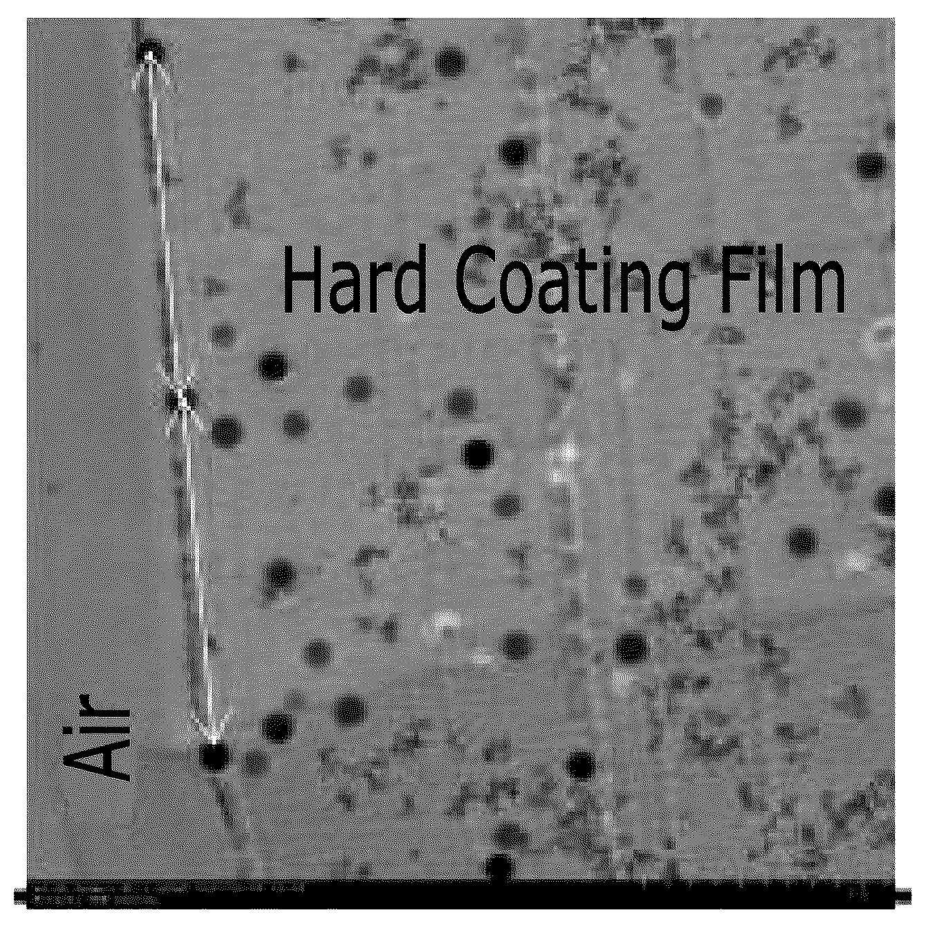 Patent US12129348 Figure 1 – Hard coating film