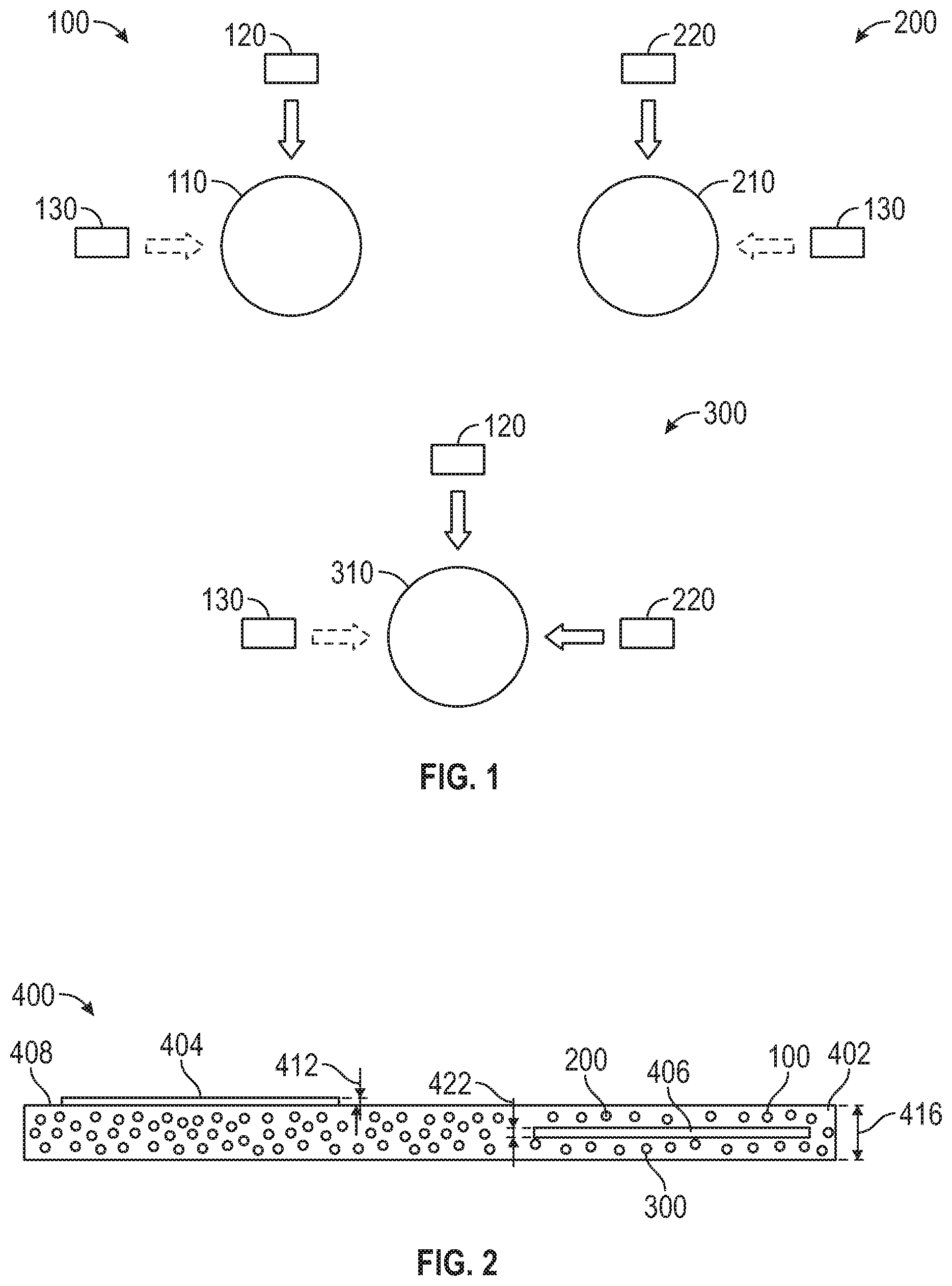 Patent US12129413 Figure 1 – Luminescent taggant compositions, luminescent materials including the same, and articles including the same