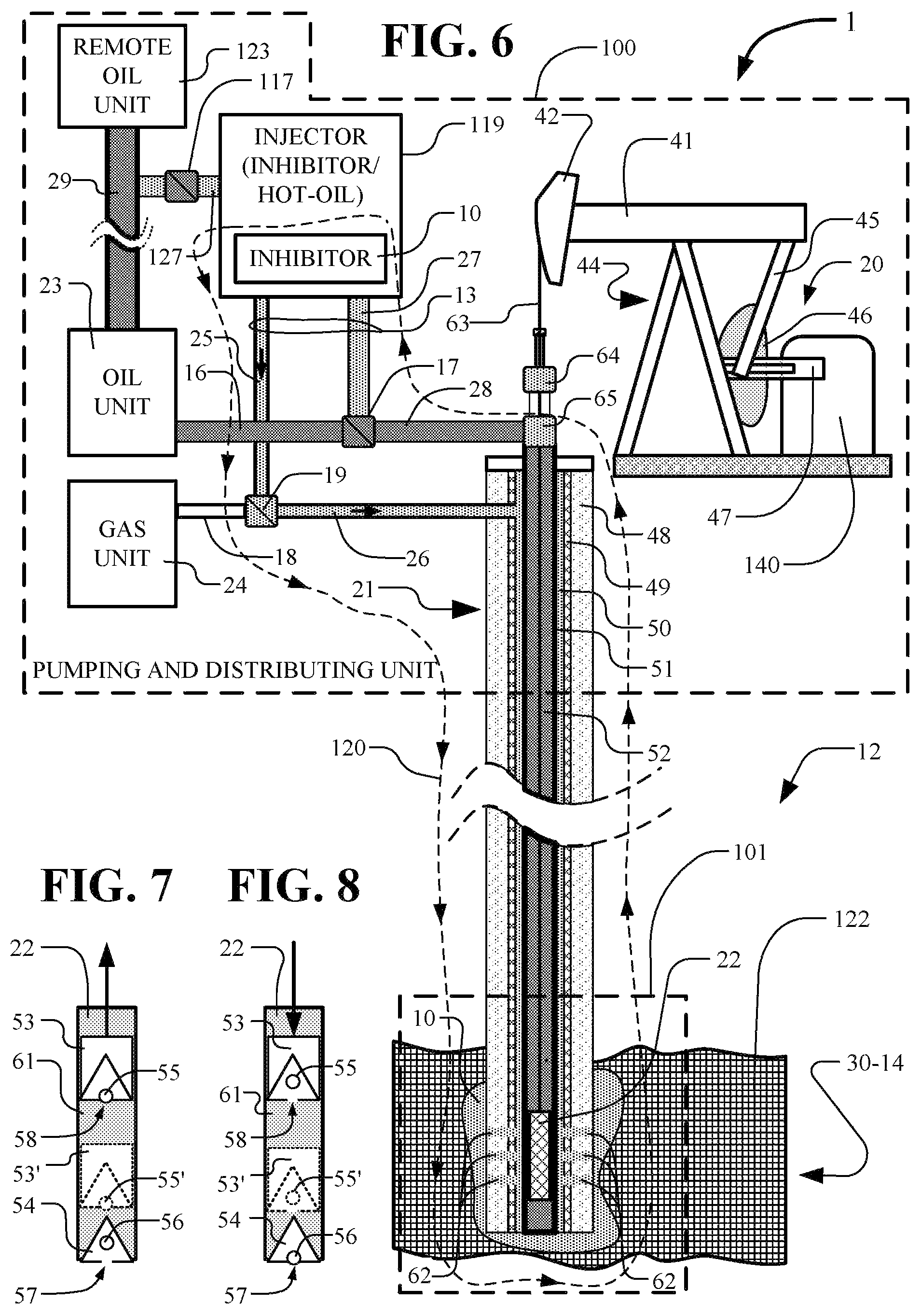 Patent US12129429 Figure 4 – Method for paraffin inhibiting