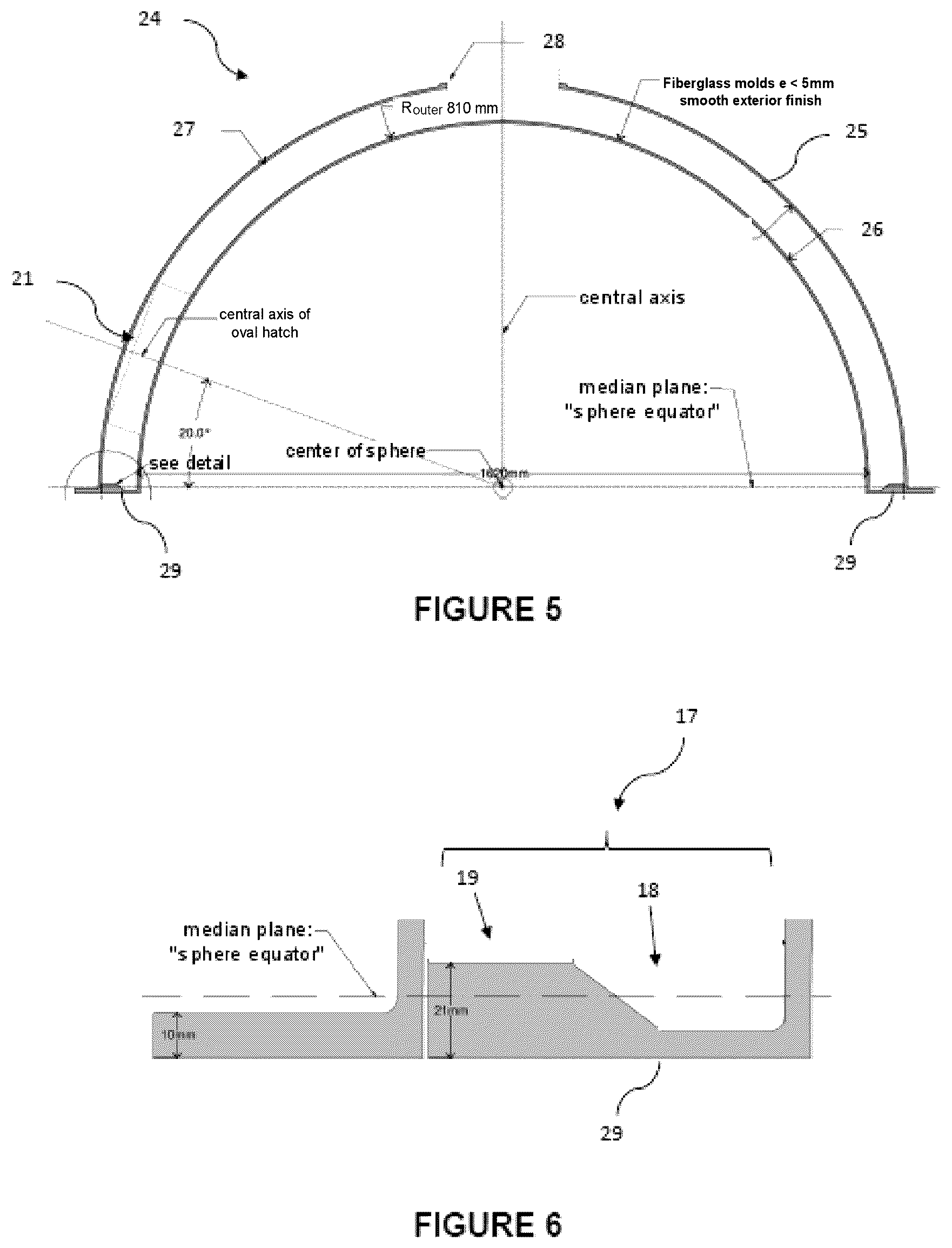 Patent US12129456 Figure 4 – Container for a food liquid, in particular for making and ageing wine and spirits