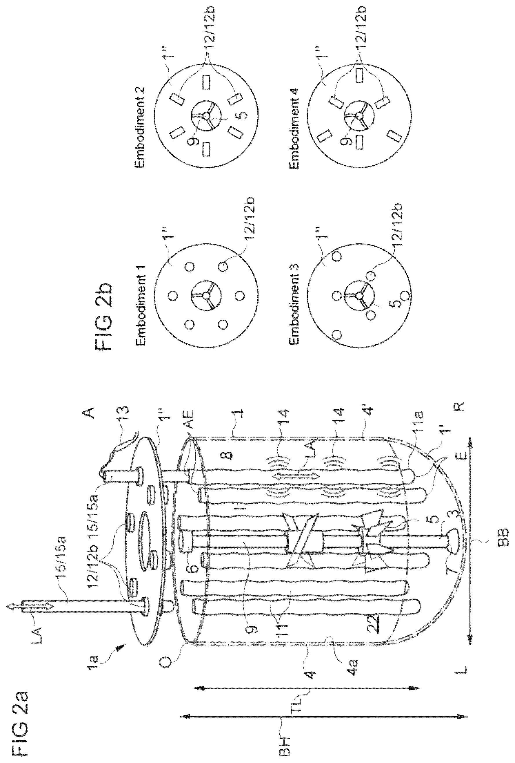 Patent US12129457 Figure 2 – Illumination for a photobioreactor