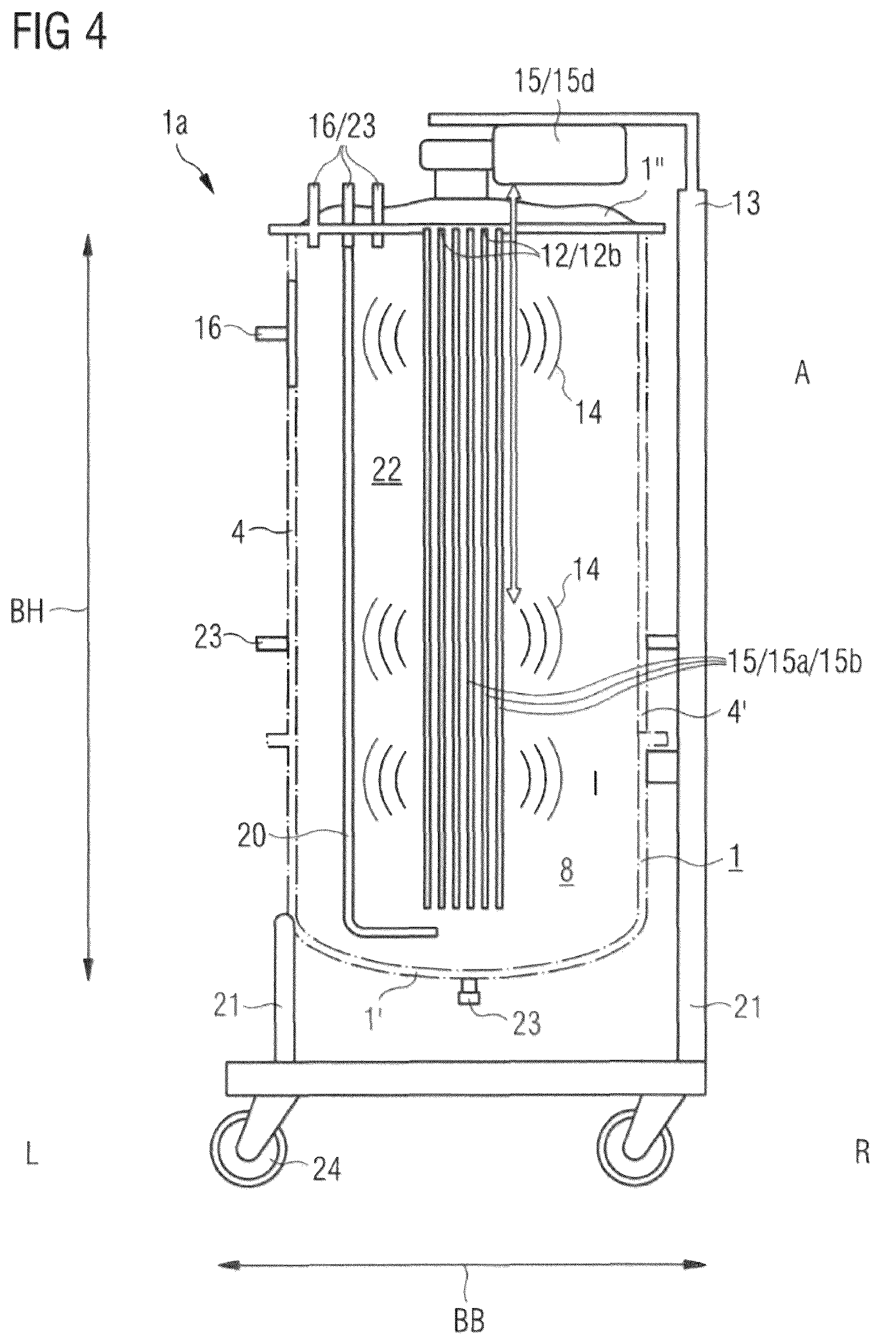 Patent US12129457 Figure 4 – Illumination for a photobioreactor
