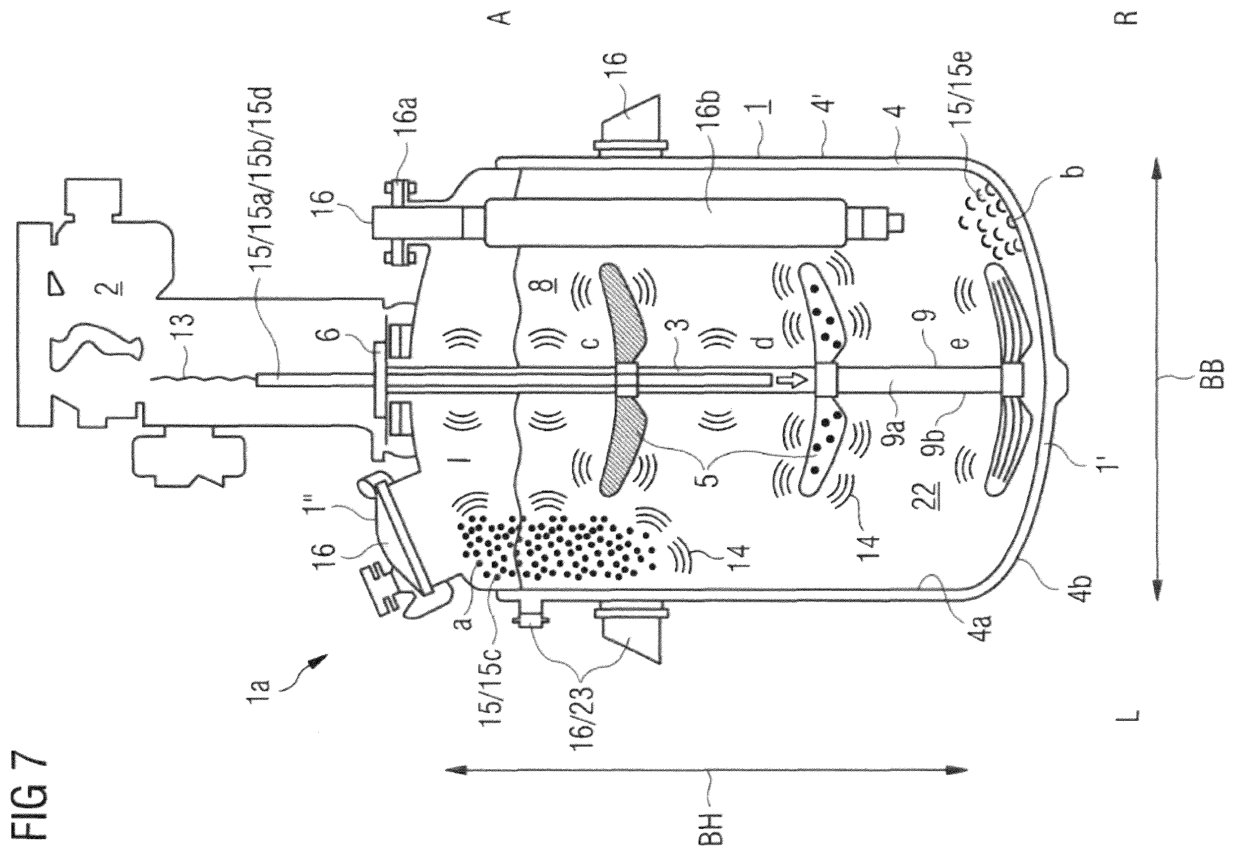 Patent US12129457 Figure 7 – Illumination for a photobioreactor