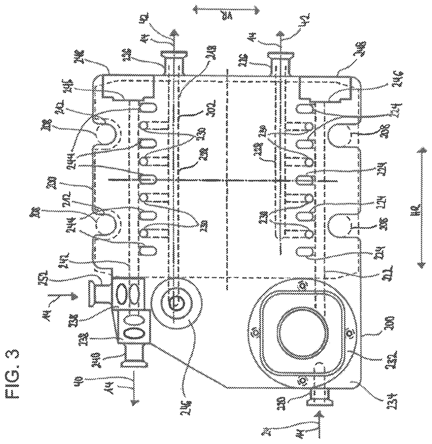 Patent US12129458 Figure 3 – Filter system for biopharmaceutical processes