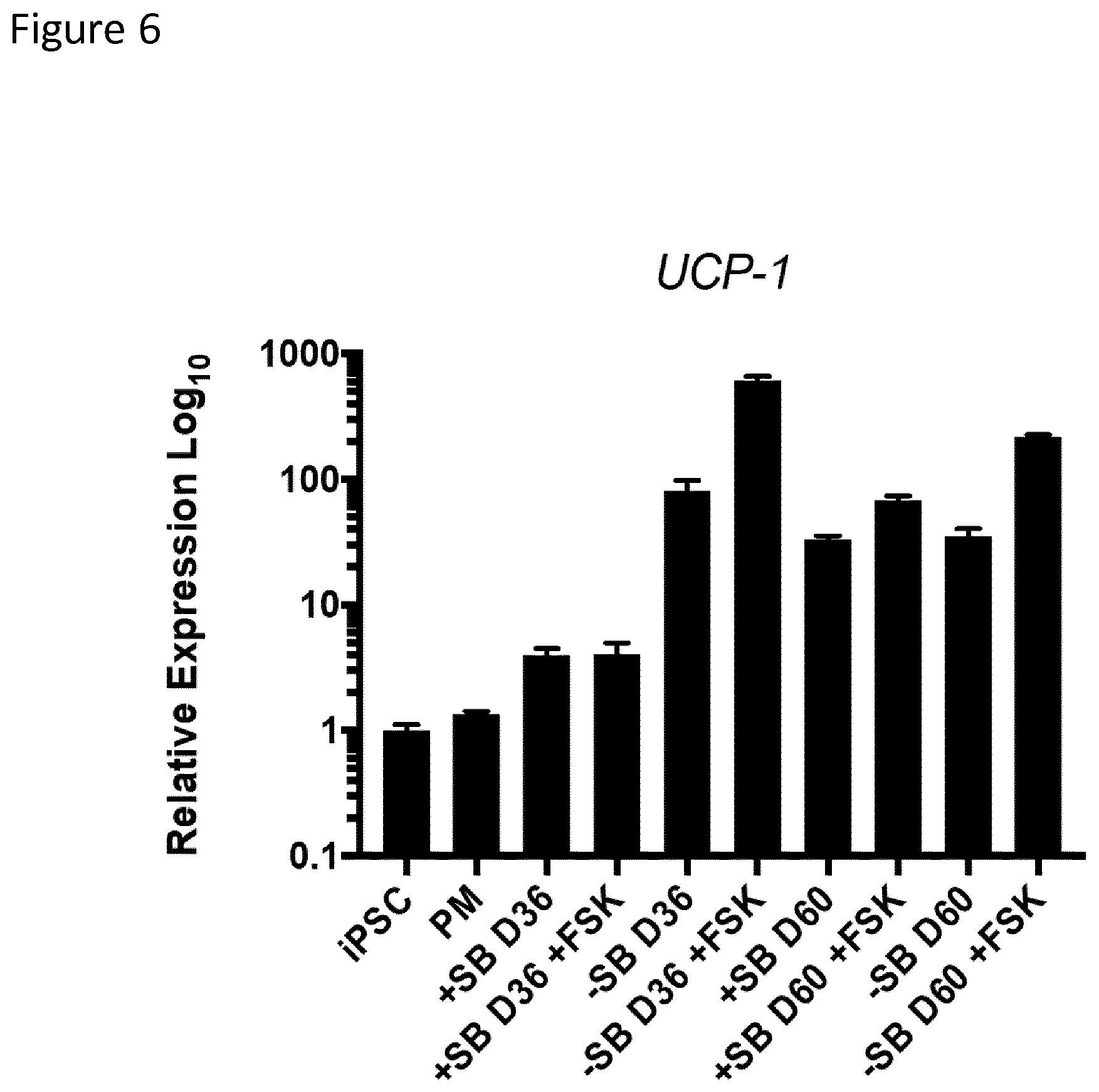 Patent US12129488 Figure 6 – Production of brown adipocytes