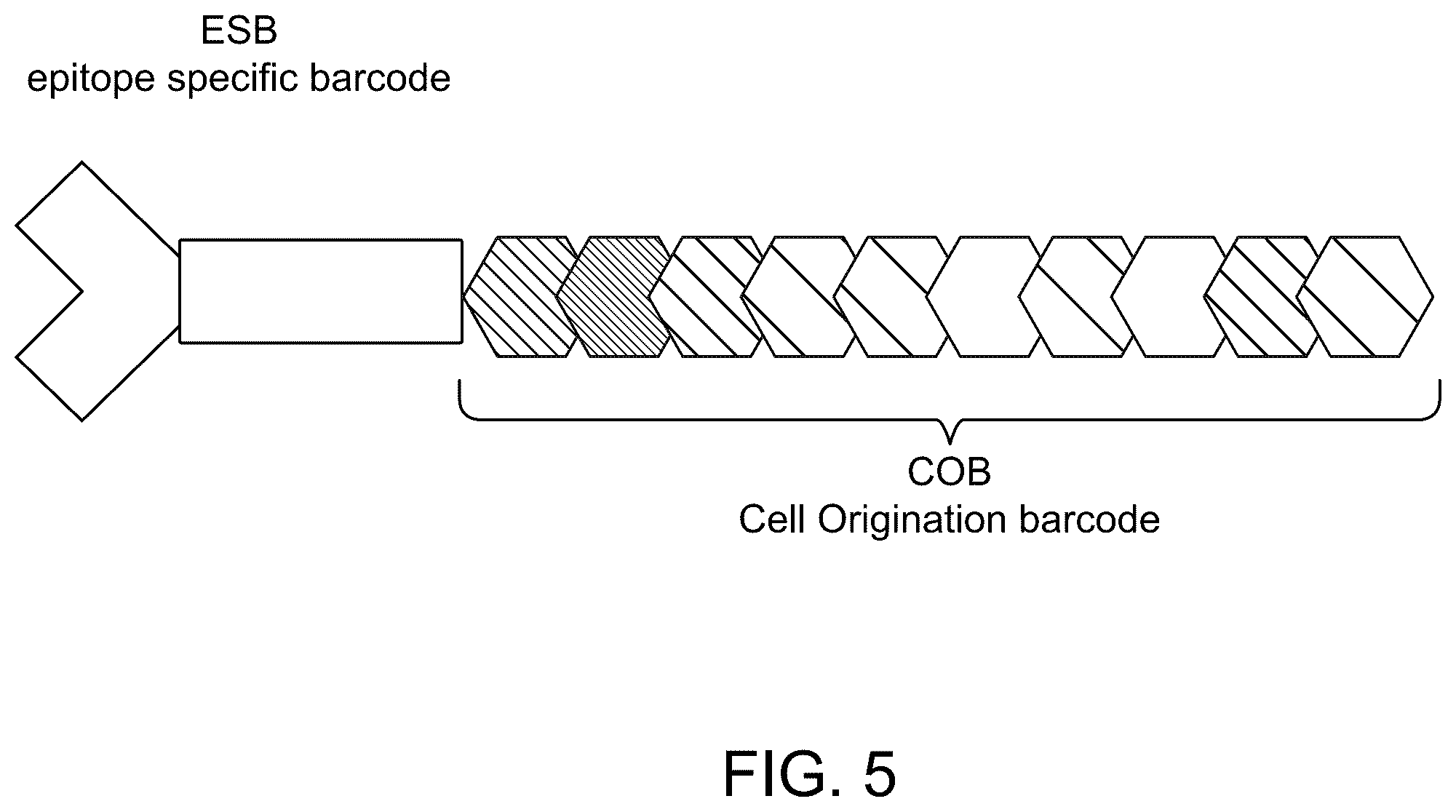 Patent US12129512 Figure 6 – Composition comprising cell origination barcodes for the analysis of both protein and nucleic acid from the same cell