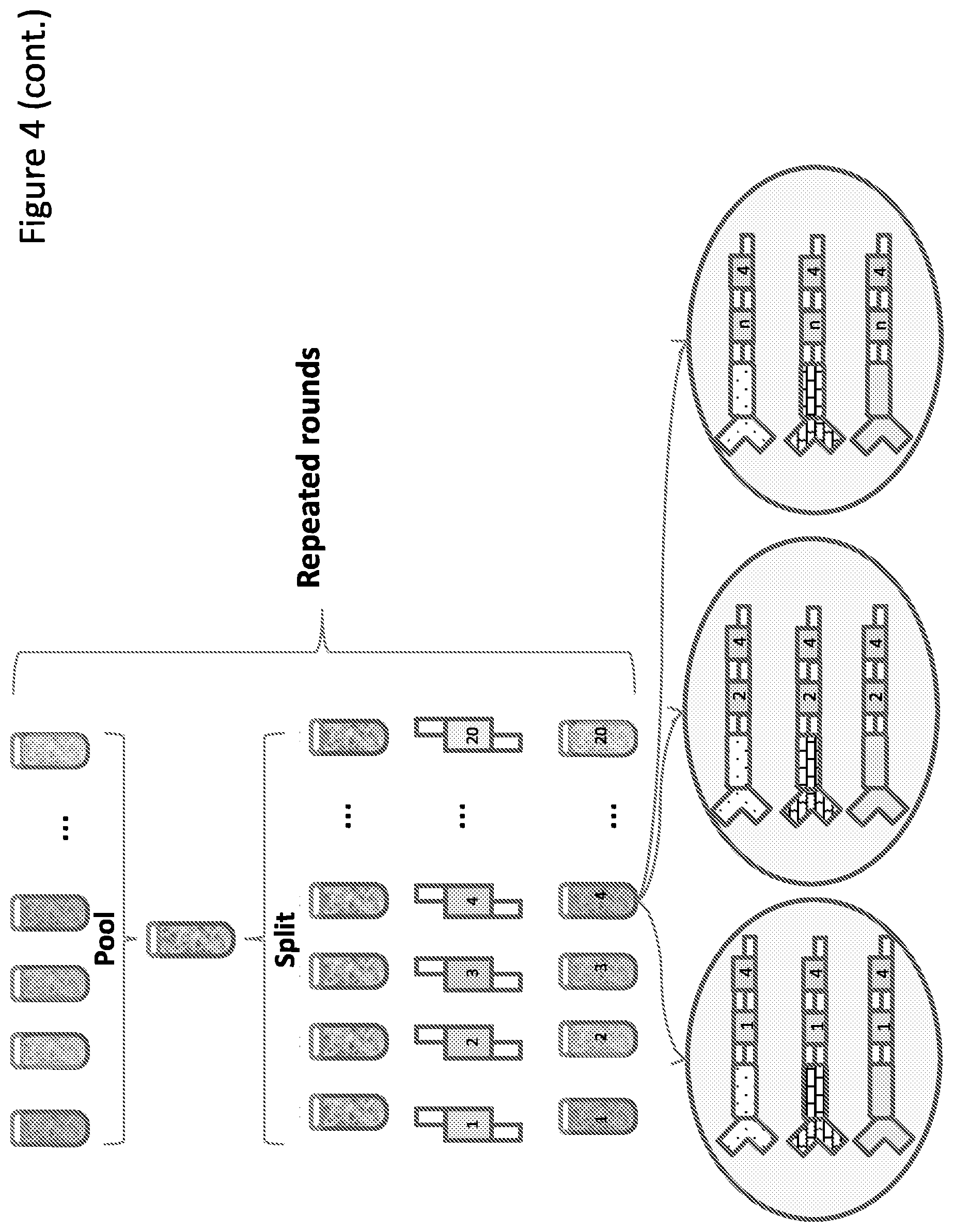 Patent US12129513 Figure 5 – Method for barcoding