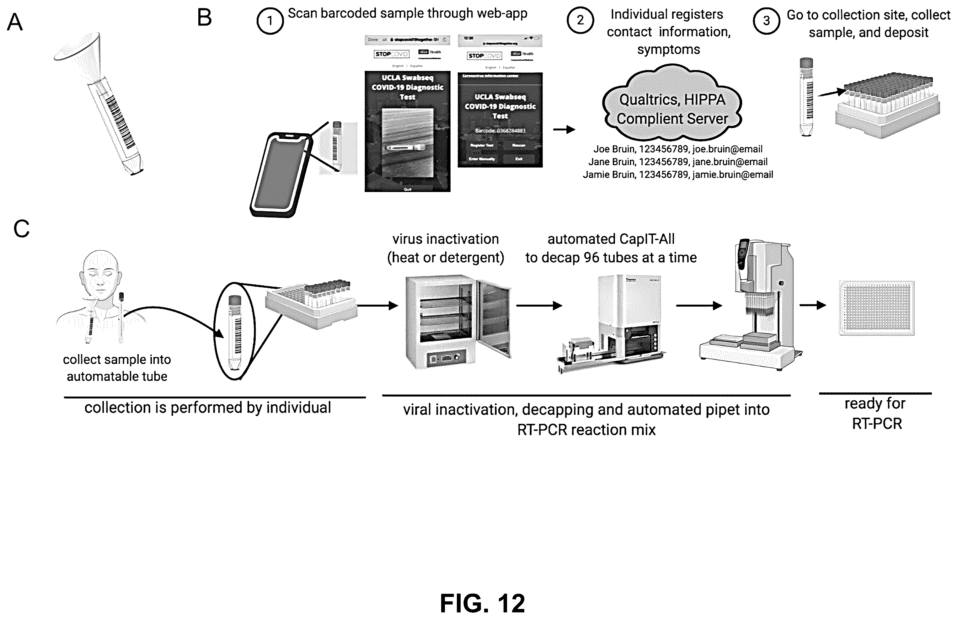Patent US12129523 Figure 13 – Pathogen diagnostic test