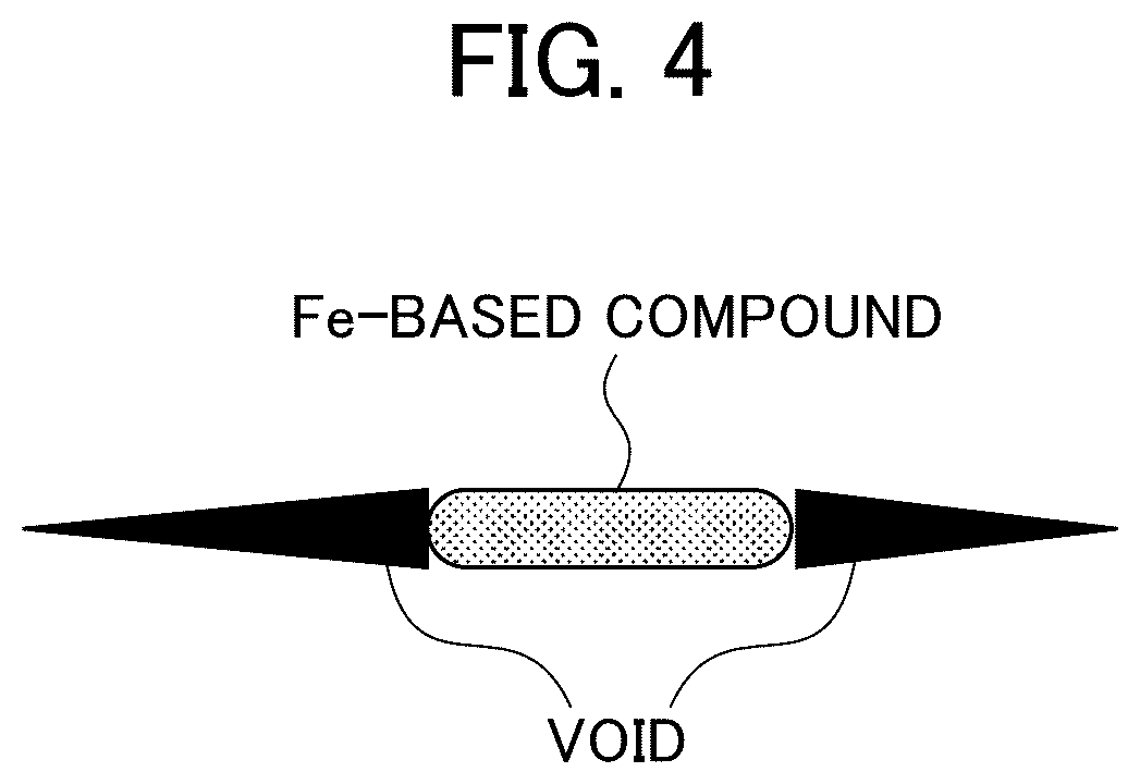 Patent US12129531 Figure 4 – Aluminum alloy, and conductive member, battery member, fastening component, spring component, structural component and cabtire cable using same