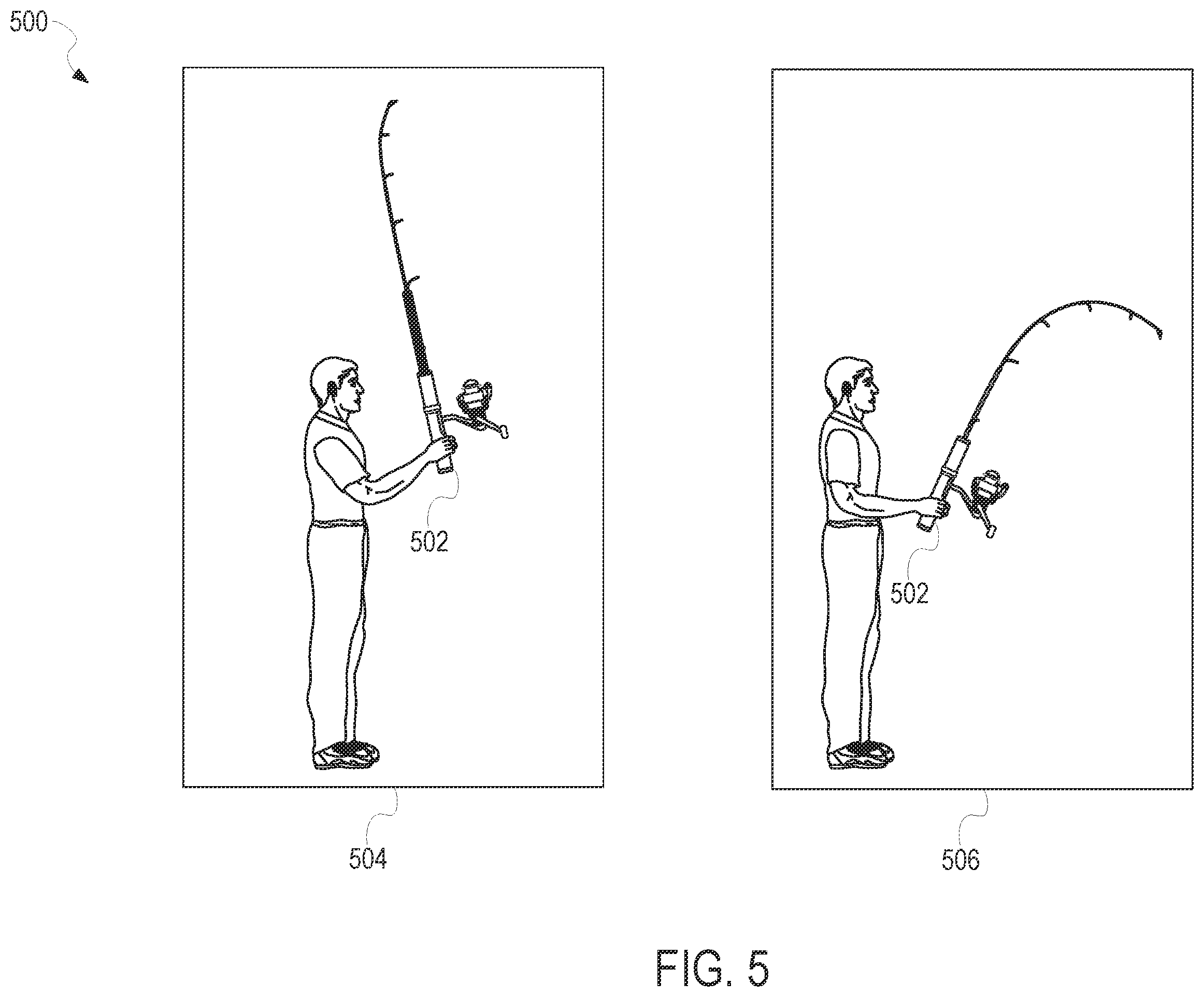 Patent US12129537 Figure 5 – Digitally controlled variable stiffness sporting equipment