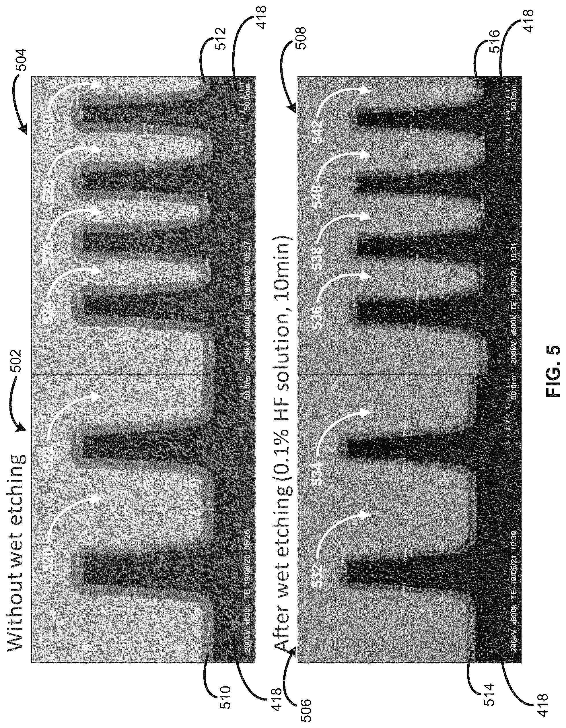 Patent US12129548 Figure 5 – Method of forming structures using a neutral beam
