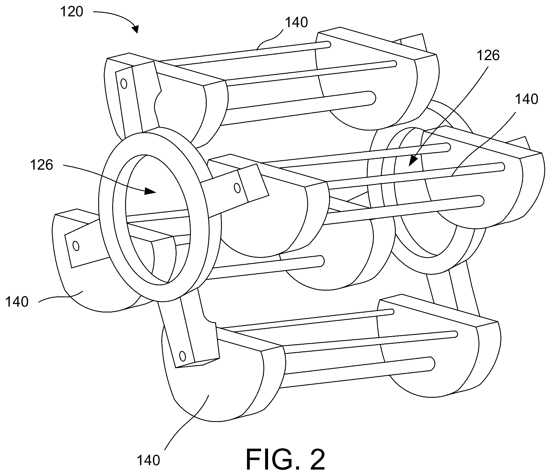 Patent US12129549 Figure 2 – Plasma-enhanced chemical vapor deposition coating system