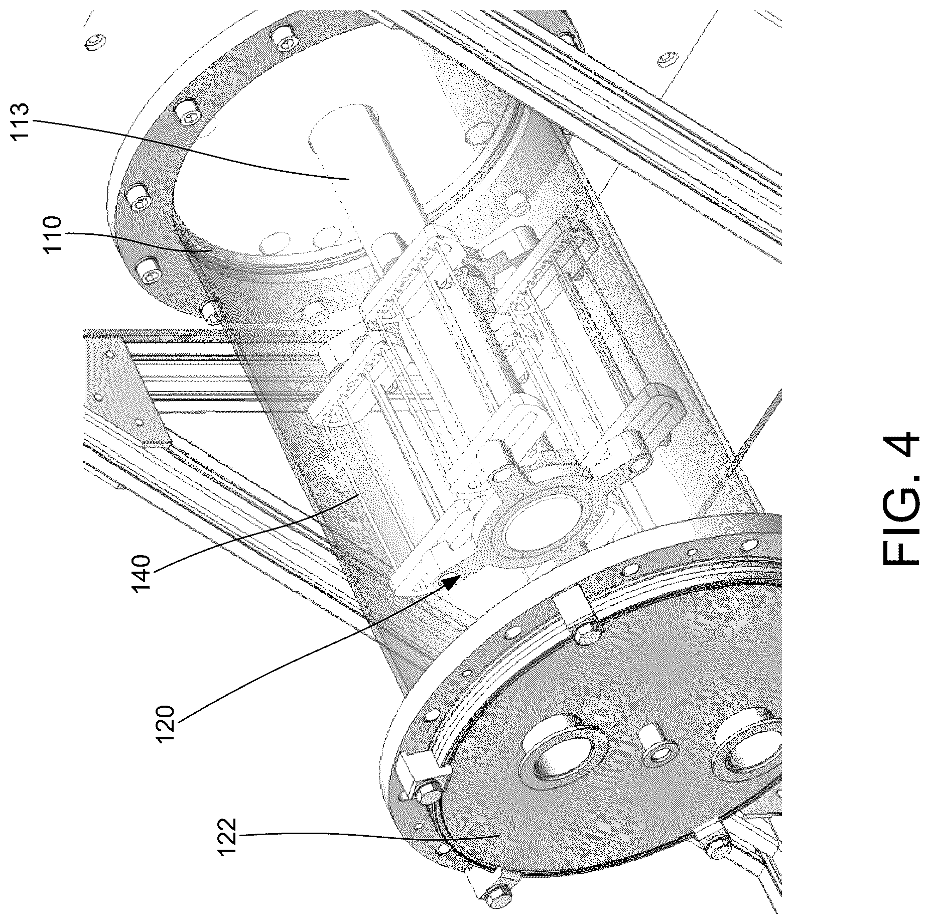 Patent US12129549 Figure 4 – Plasma-enhanced chemical vapor deposition coating system