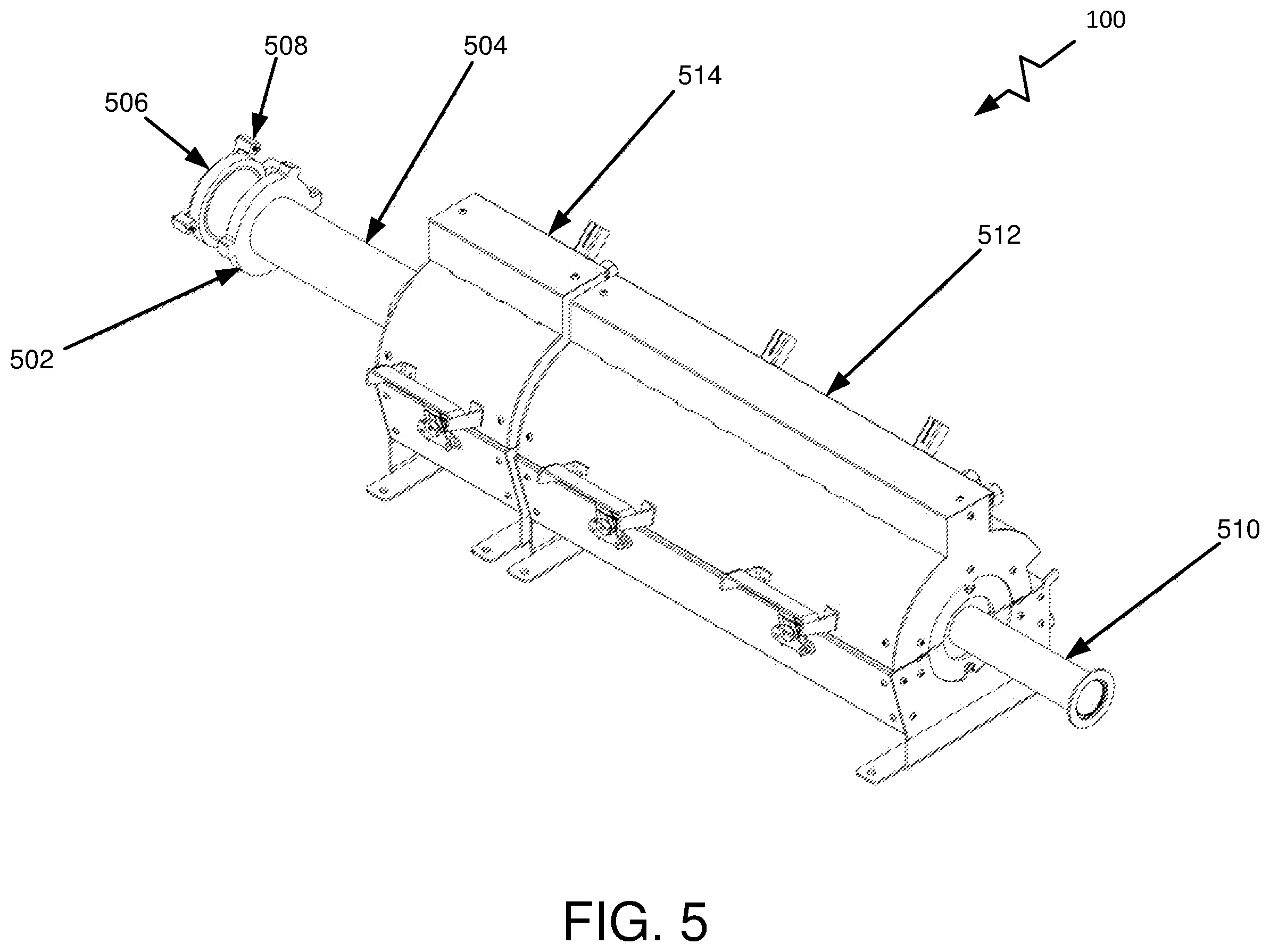 Patent US12129550 Figure 5 – Thermal reactor for generating reactive species for chemical vapor deposition of thin films