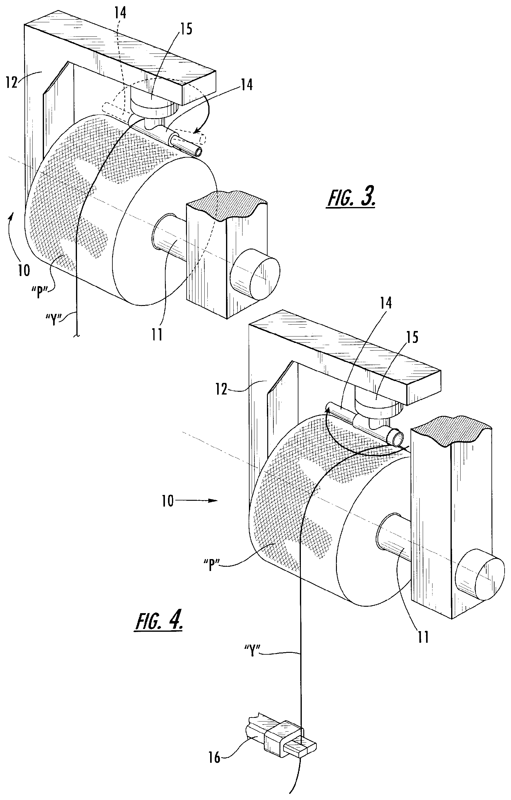 Patent US12129576 Figure 2 – Automated yarn package handling system and method