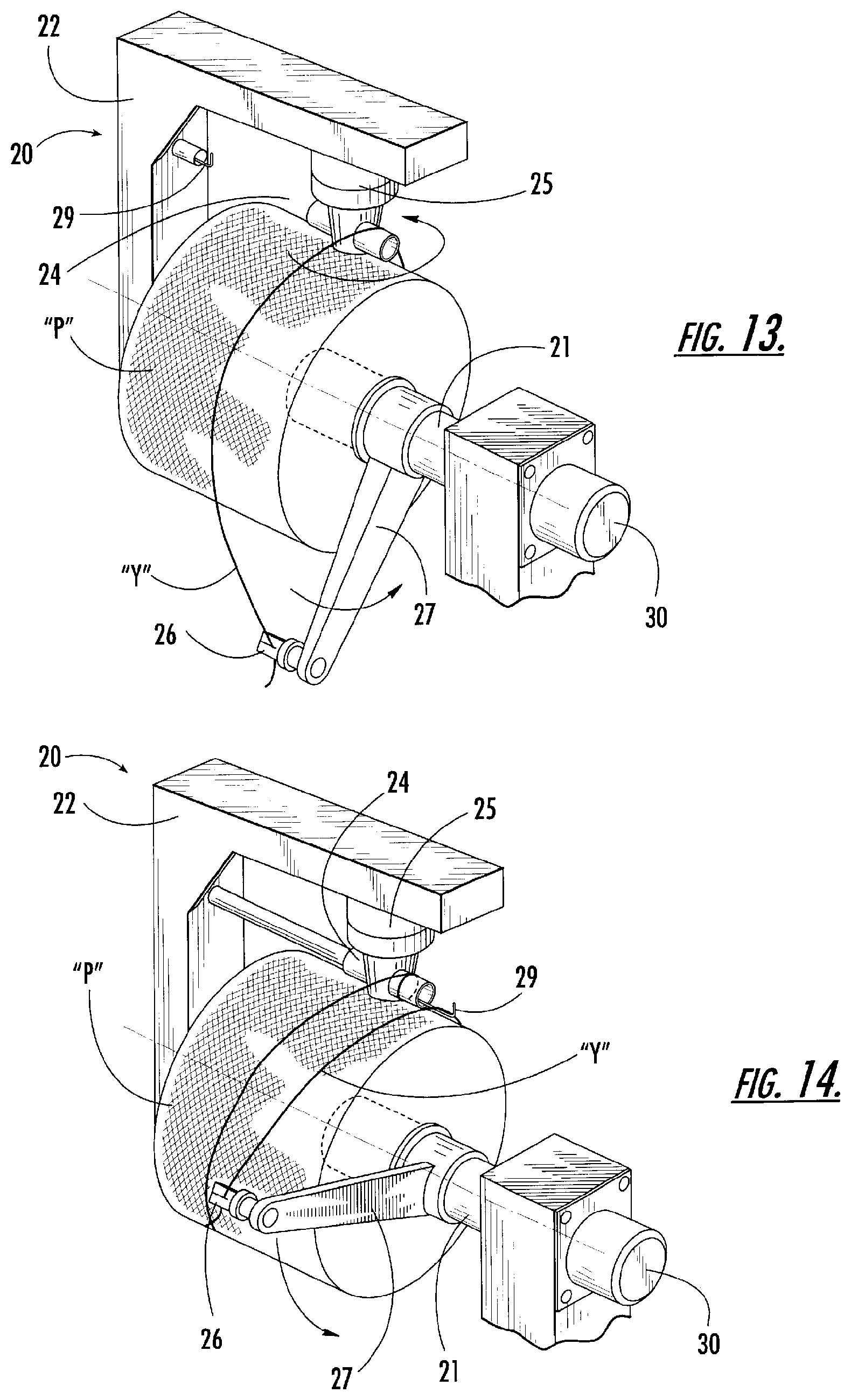 Patent US12129576 Figure 8 – Automated yarn package handling system and method