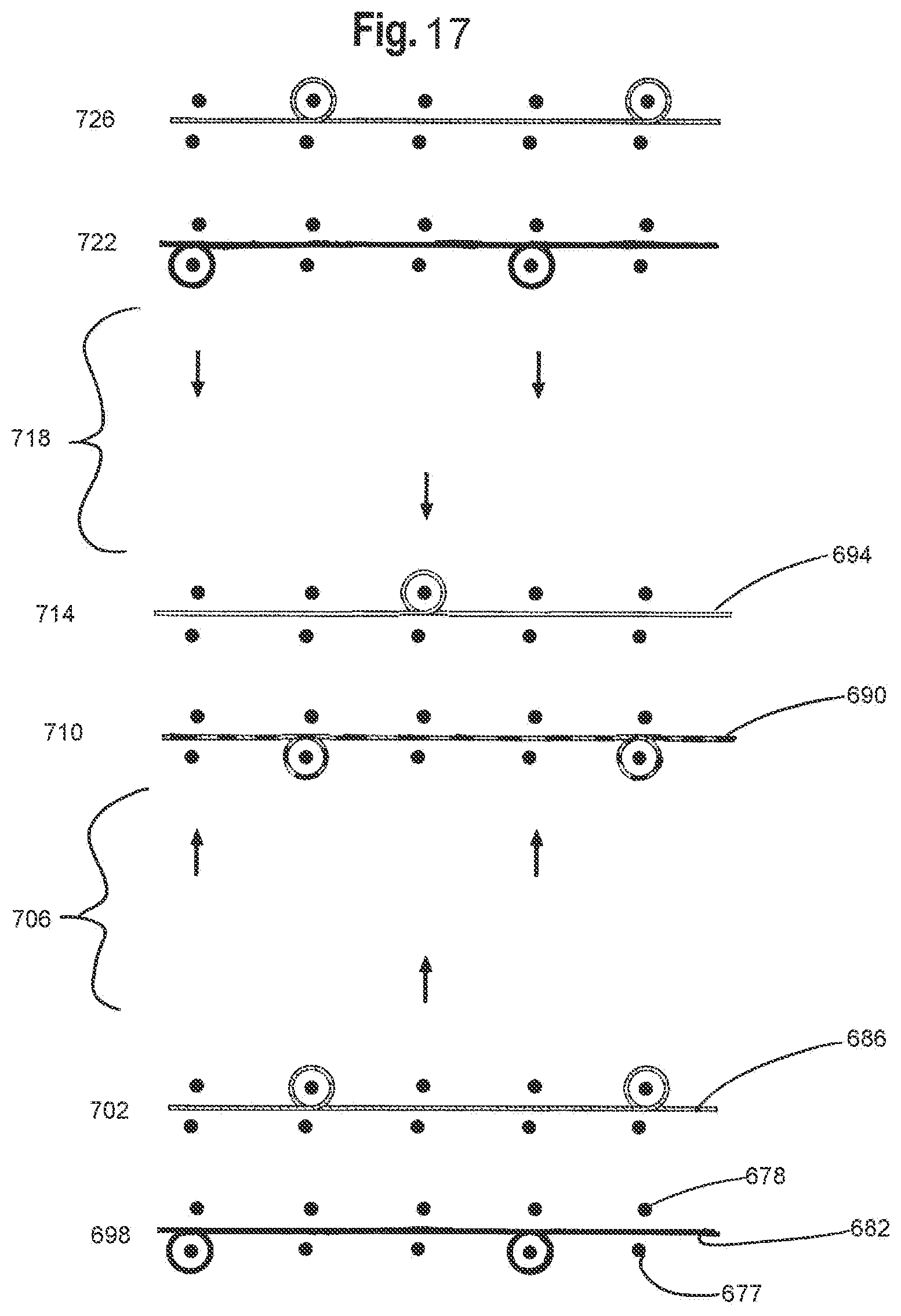 Patent US12129578 Figure 18 – Multiple layer knitted components having multi-bed area