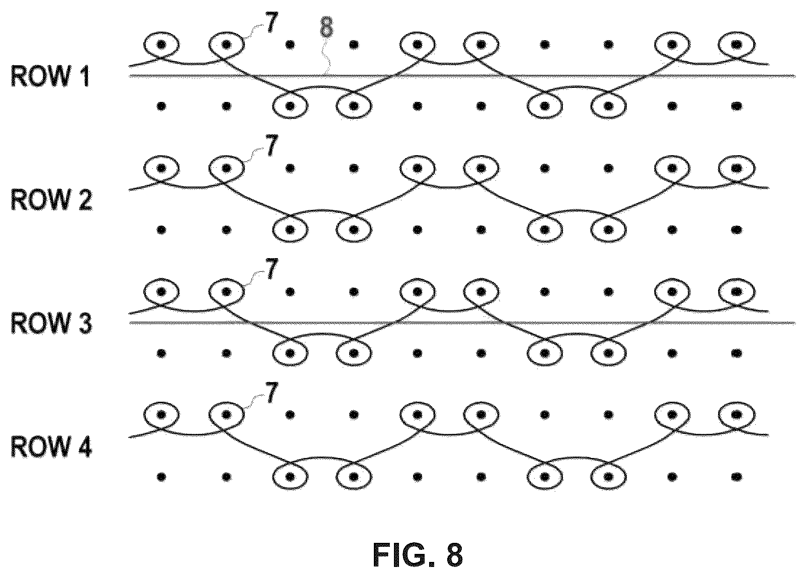 Patent US12129579 Figure 8 – Method for producing a tubular compression item, and item thereby obtained