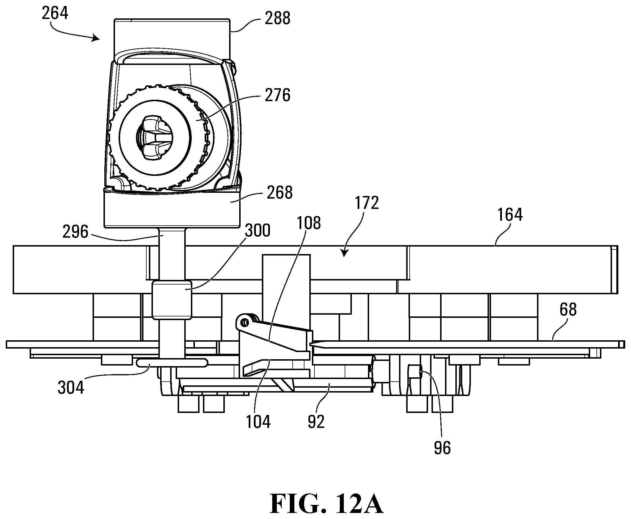 Patent US12129582 Figure 12 – Braiding machine